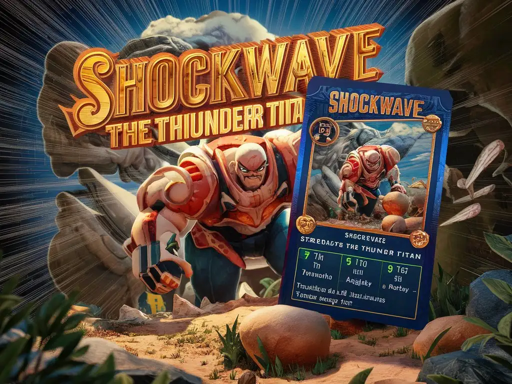 New-Blood-Collectable-Shockwave-the-Thunder-Titan-Manga-Card-with-Stunning-8K-Visuals