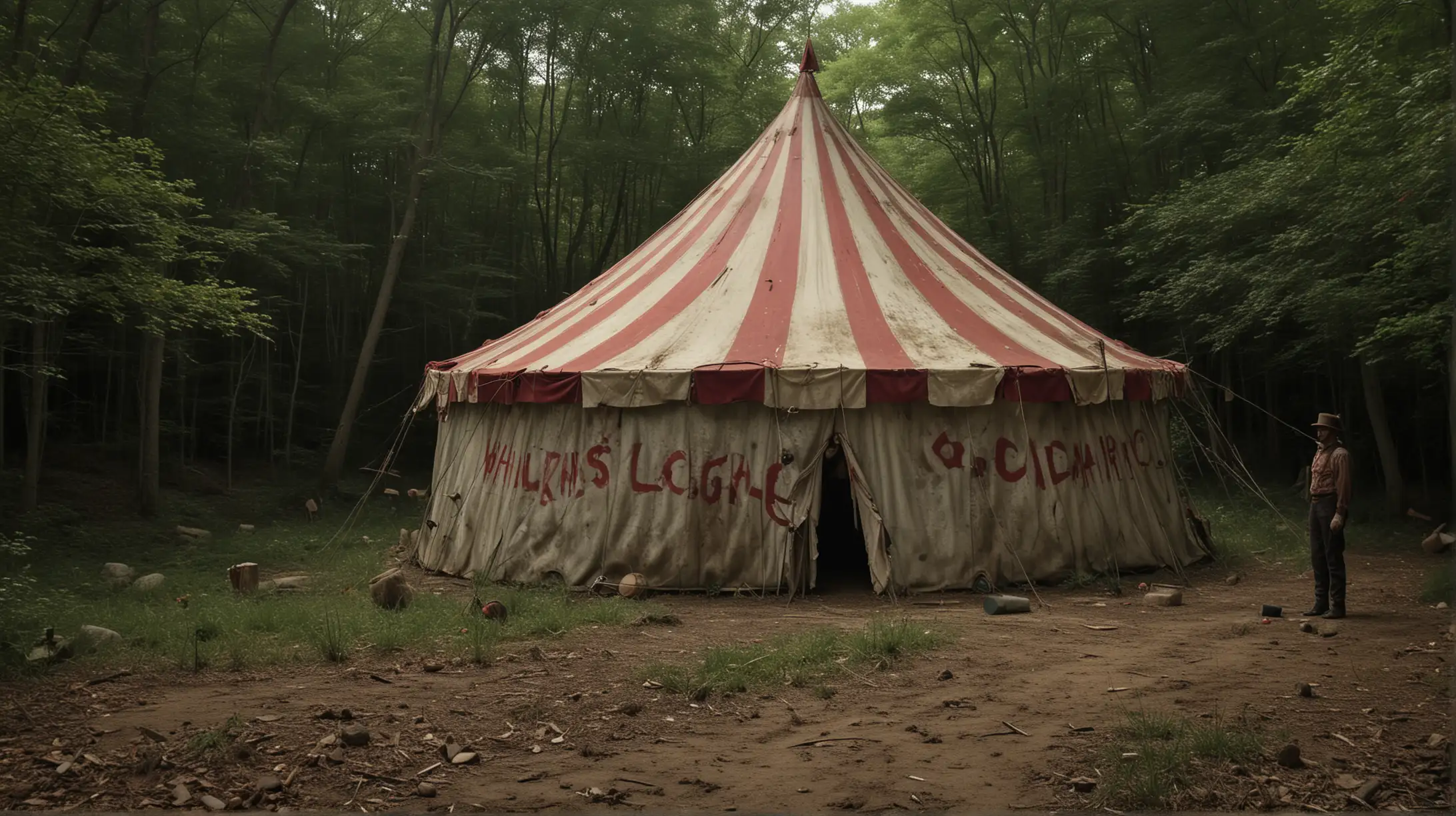 The incident was shrouded in mystery, with whispers of foul play. Chuckles vanished soon after, only to resurface in Hollow Brook’s lesser-known traveling circus, very clear and 4k quality photo 