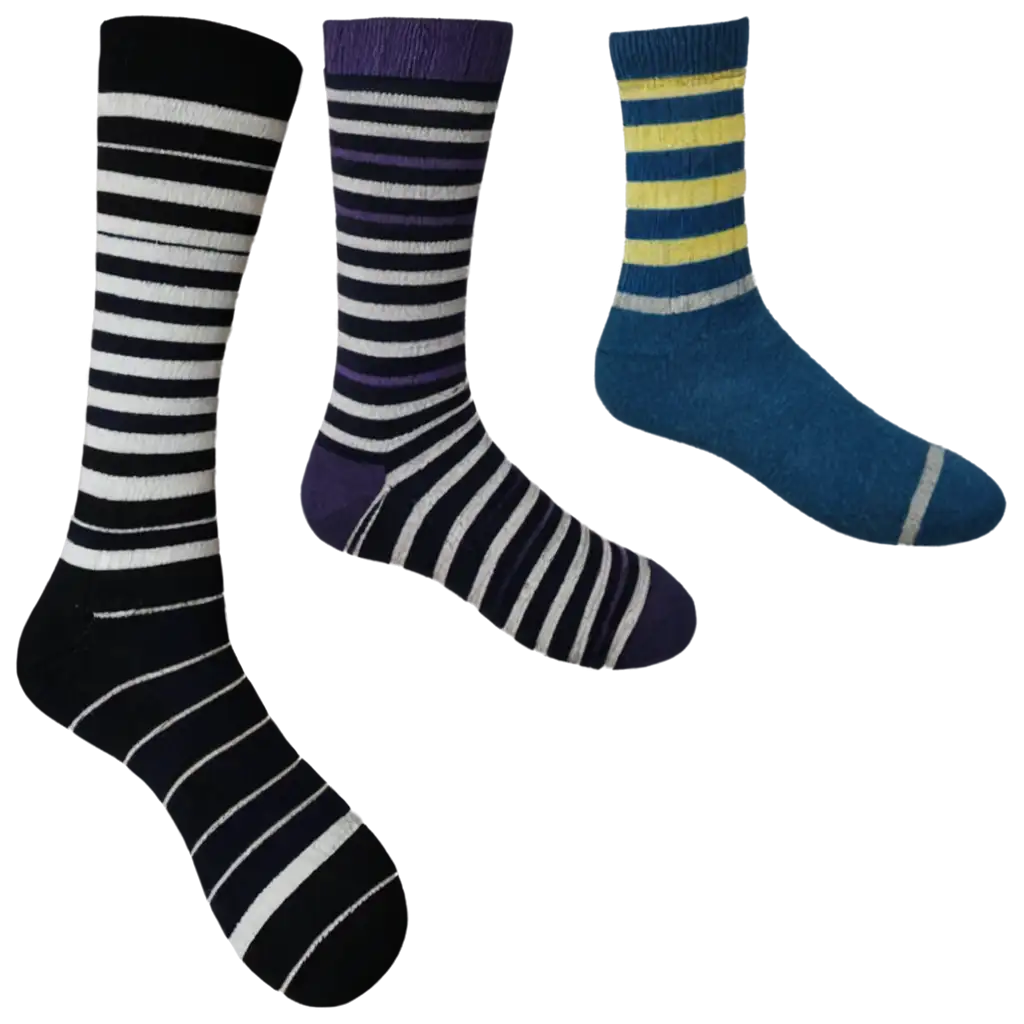 Mismatch-Socks-PNG-Playful-and-Unique-Stock-Image-for-Creative-Projects