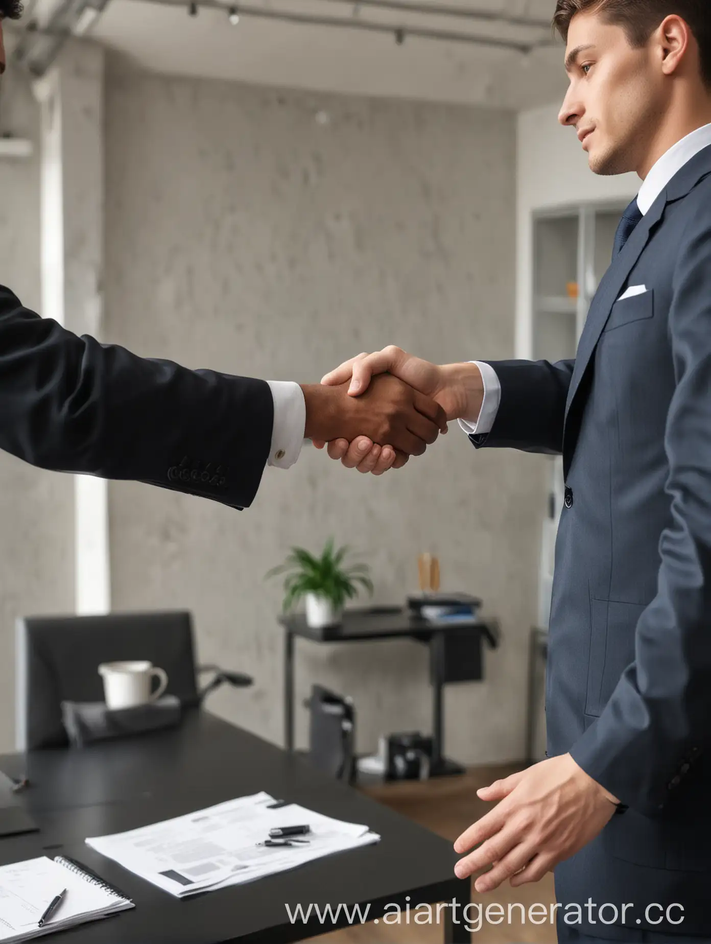 Businessmen-Shaking-Hands-in-Professional-Office-Setting