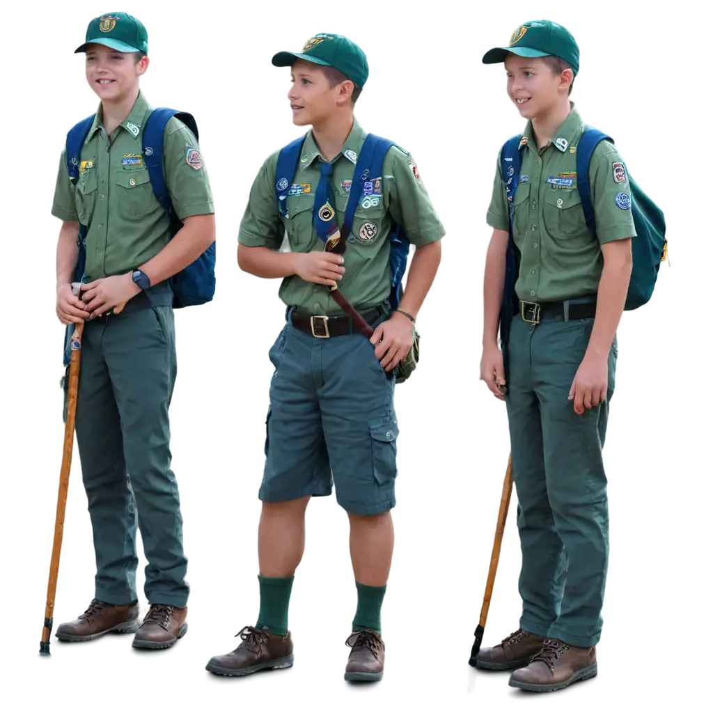 Scout boys