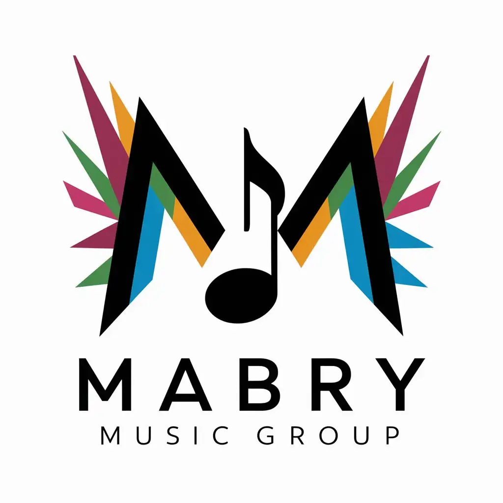 Vibrant Musical Ensemble Mabry Music Group Logo