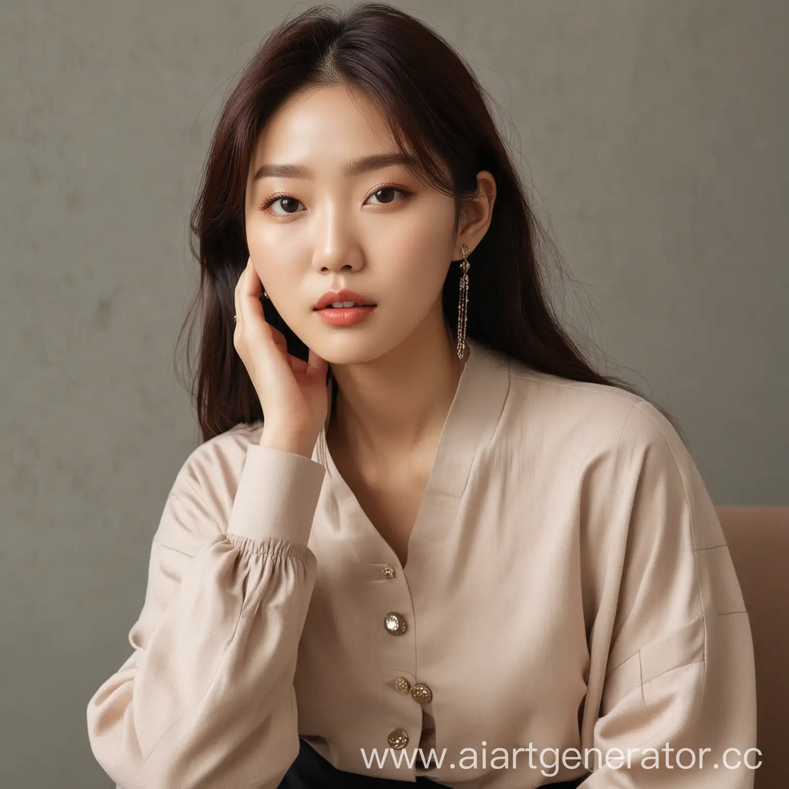 Stylish-Korean-Woman-Shining-on-Blog-Cover