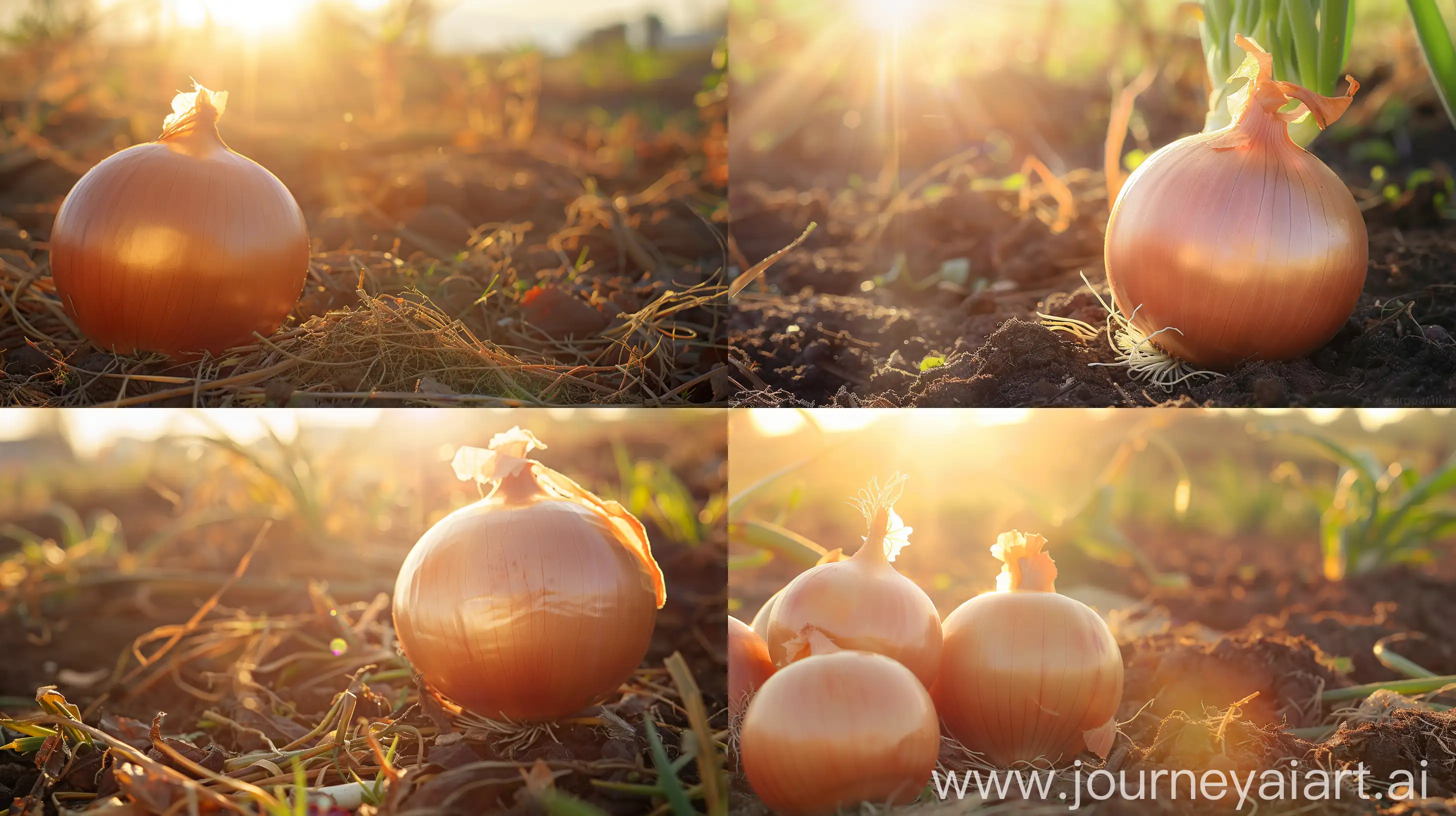 Serene-Walla-Walla-Sweet-Onion-Bathed-in-Golden-Sunlight