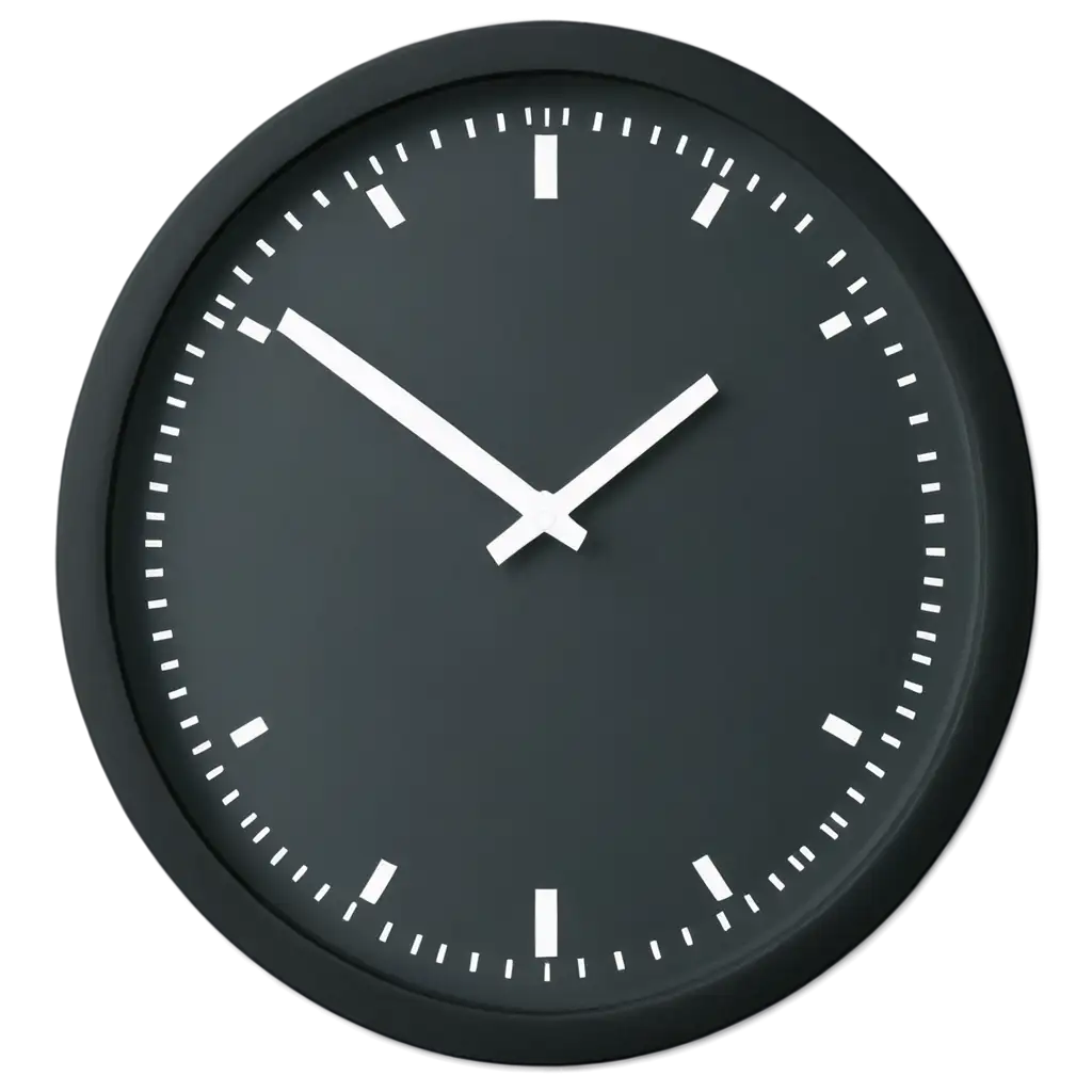 Exquisite-Clock-Icon-PNG-Elevate-Your-Designs-with-HighQuality-Timepiece-Graphics