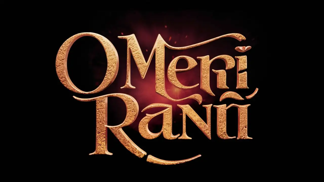 Create a title
"O MERRI RANI"
"ओ मेरी रानी "