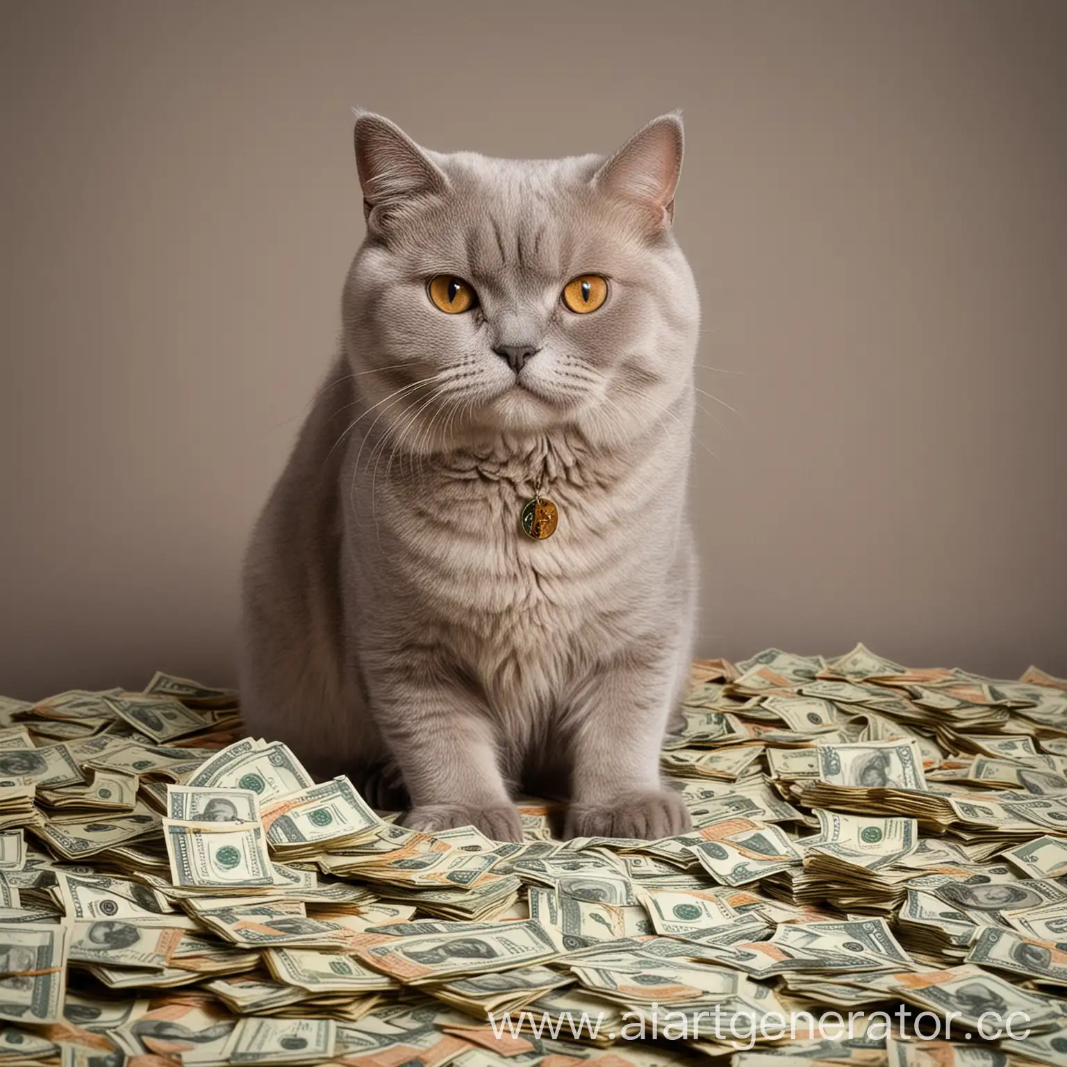 Adorable-British-Cat-Earning-Money-with-Playful-Charm