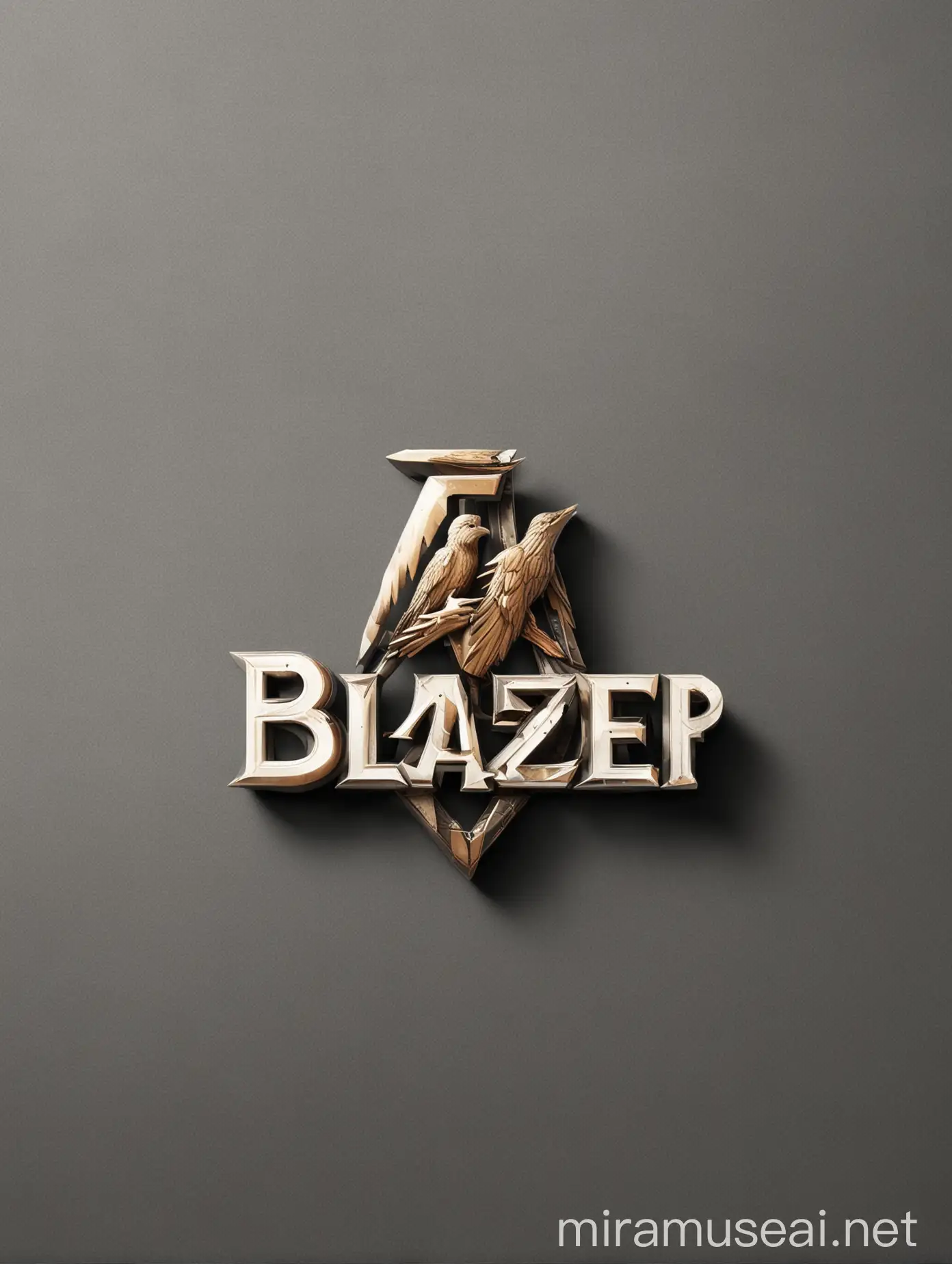 Логотип для машины название Trel Blazer