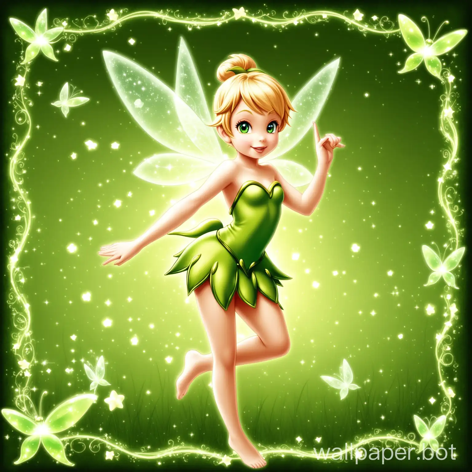 Tinker Bell photo size 100 x 100 photo type tgs