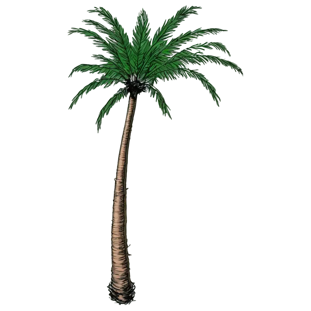 Draw a snapping palm