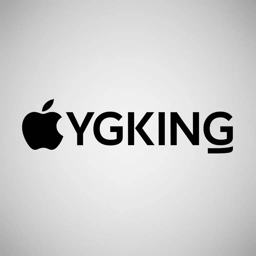 a logo design,with the text "YGKING", main symbol:,Minimalistic,be used in Internet industry,clear background