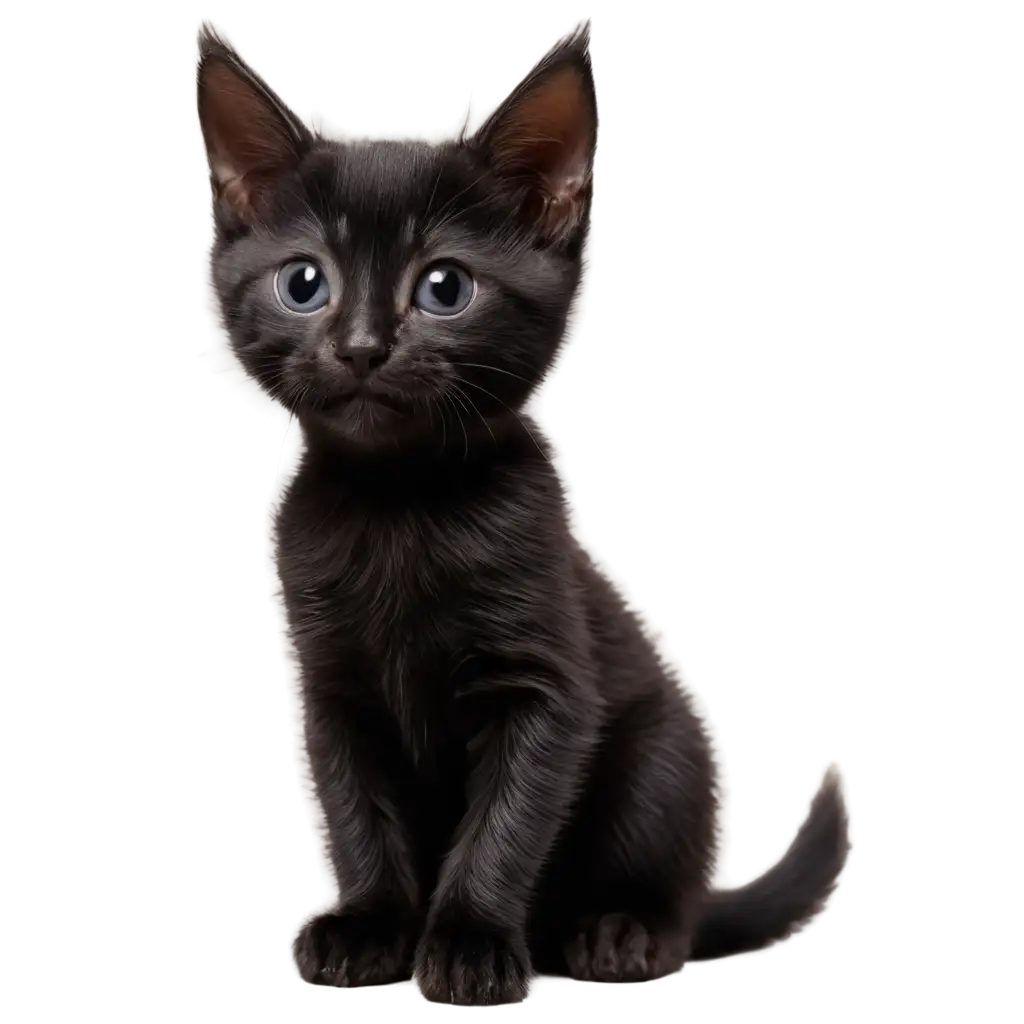 Adorable-Black-Kitten-PNG-Image-Explore-the-Charm-of-HighQuality-Feline-Artwork