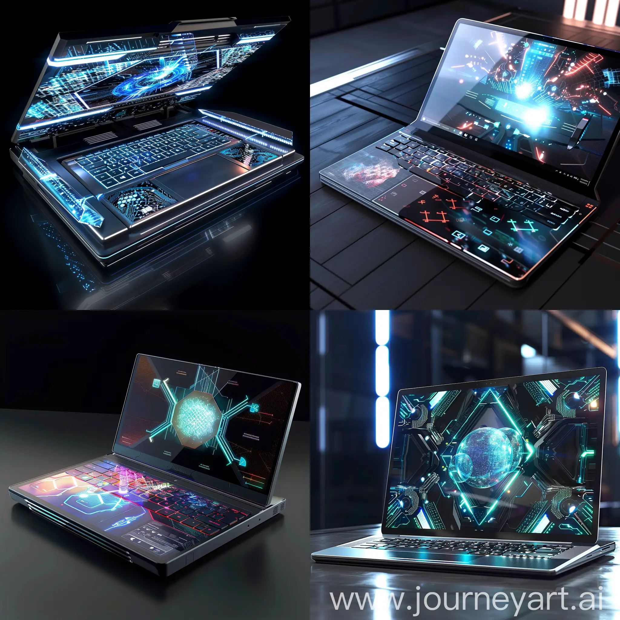 Futuristic-Laptop-with-Quantum-Processors-and-Holographic-Displays