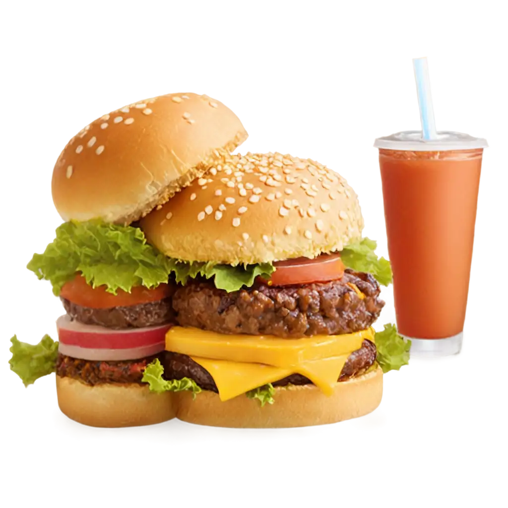 Mouthwatering-Delicious-Burger-PNG-Savor-the-Flavors-in-High-Quality