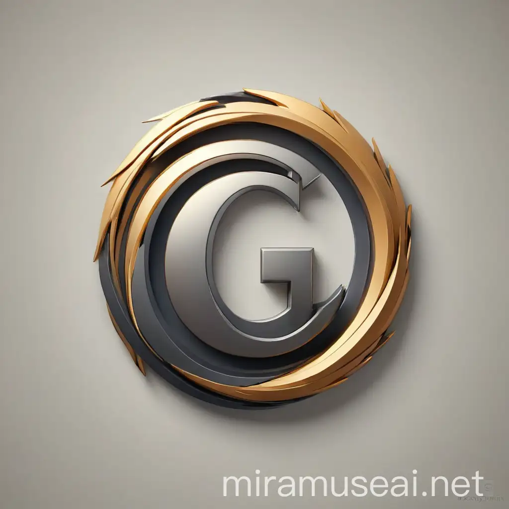 Dynamic Letter G Logo Design for Aspirational Blog