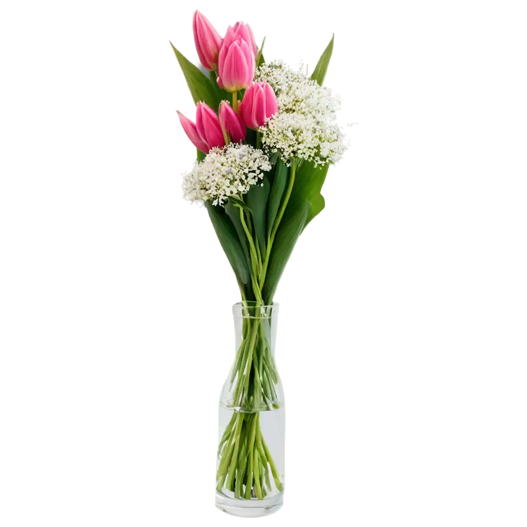 HighQuality-PNG-Image-of-a-Bouquet-of-Random-Flowers-in-a-Glass