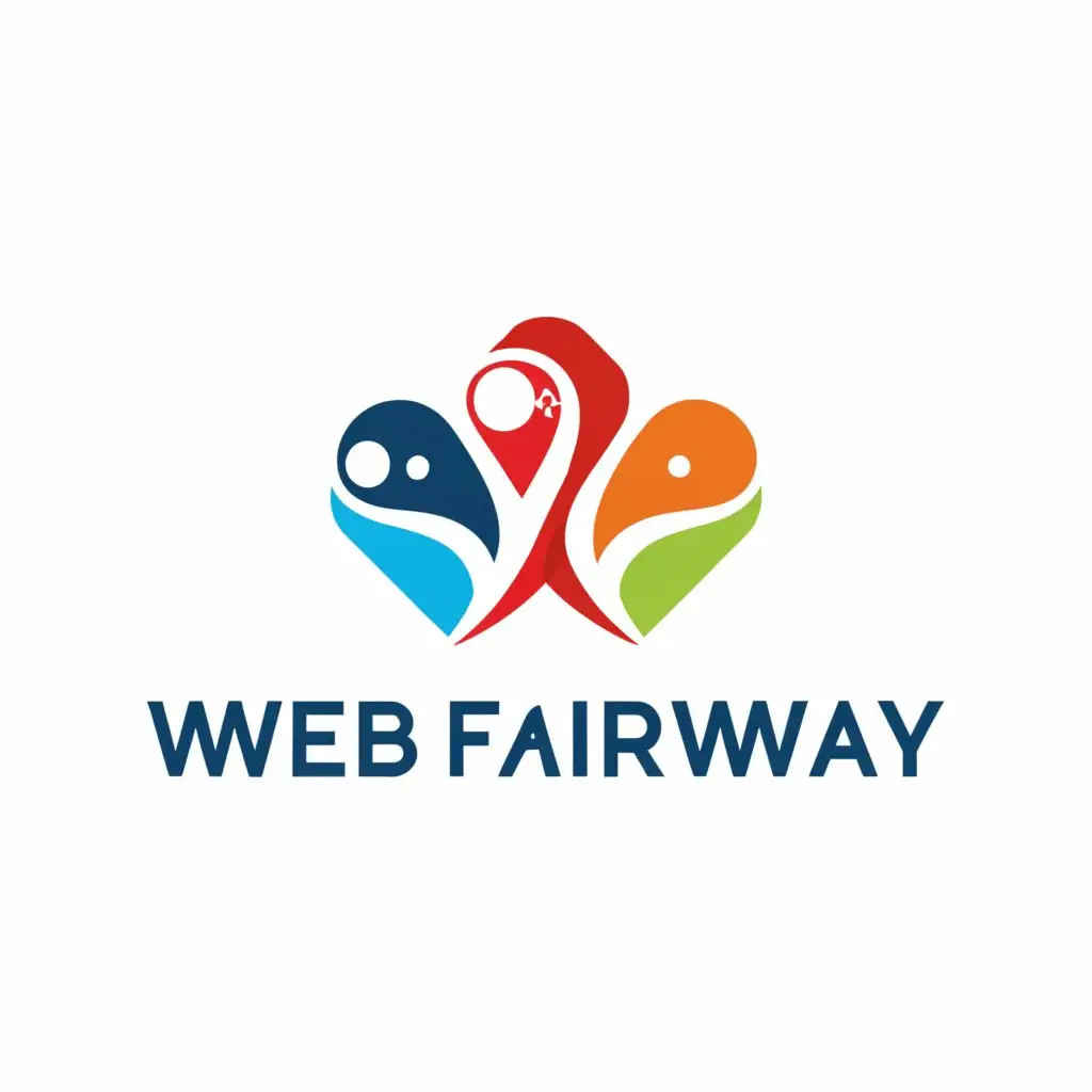 a logo design,with the text "WebFairway", main symbol:sports clubs web,Moderate,be used in Sports Fitness industry,clear background