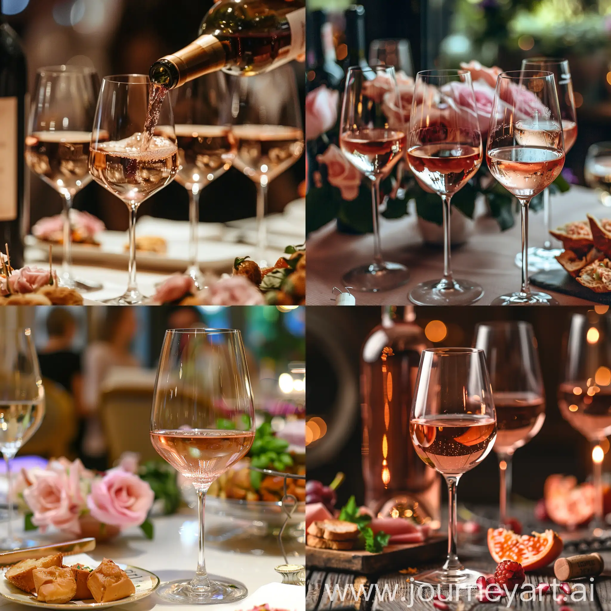 Elegant-Pink-Evening-Wine-Tasting-with-Sommelier-Mikhail-Yenchev