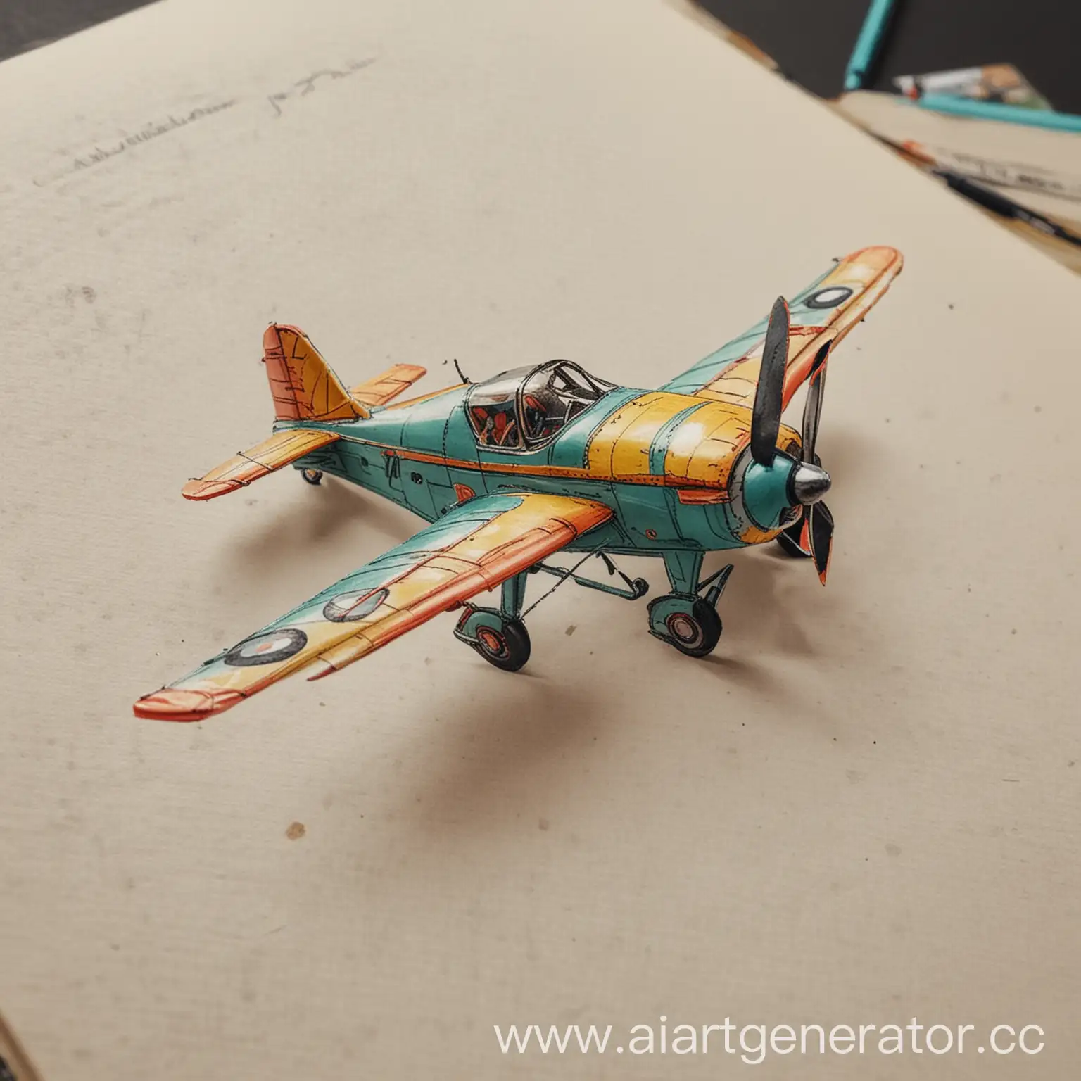 Childhood-Adventures-Illustrated-Toy-Plane-Drawing
