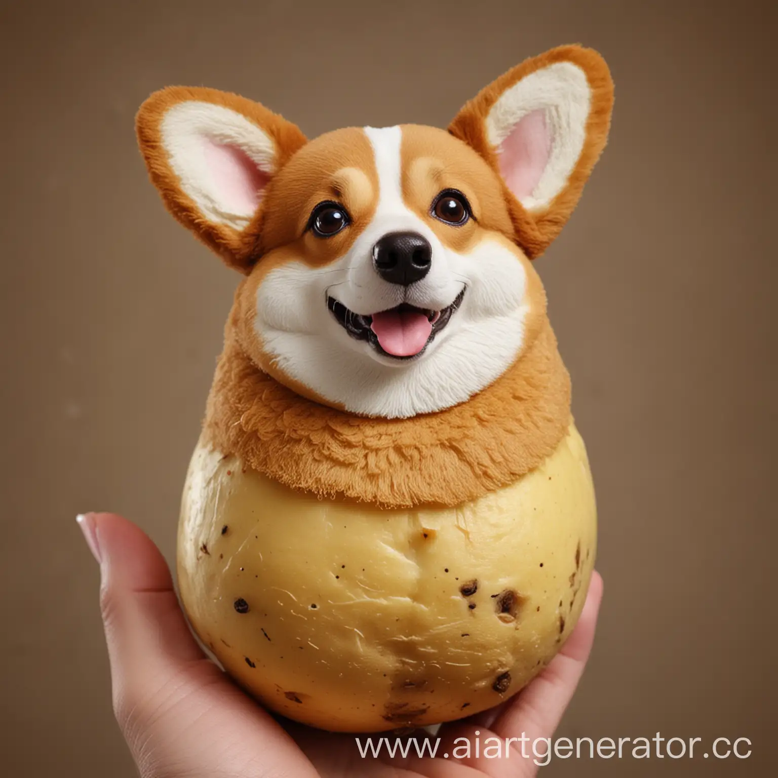 Corgi-Potato-with-Human-Features-Whimsical-Art-of-a-VegetableAnthropomorphic-Hybrid