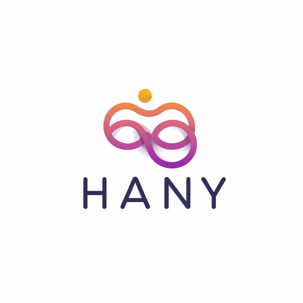 a logo design,with the text "Hany", main symbol:website,Moderate,clear background
