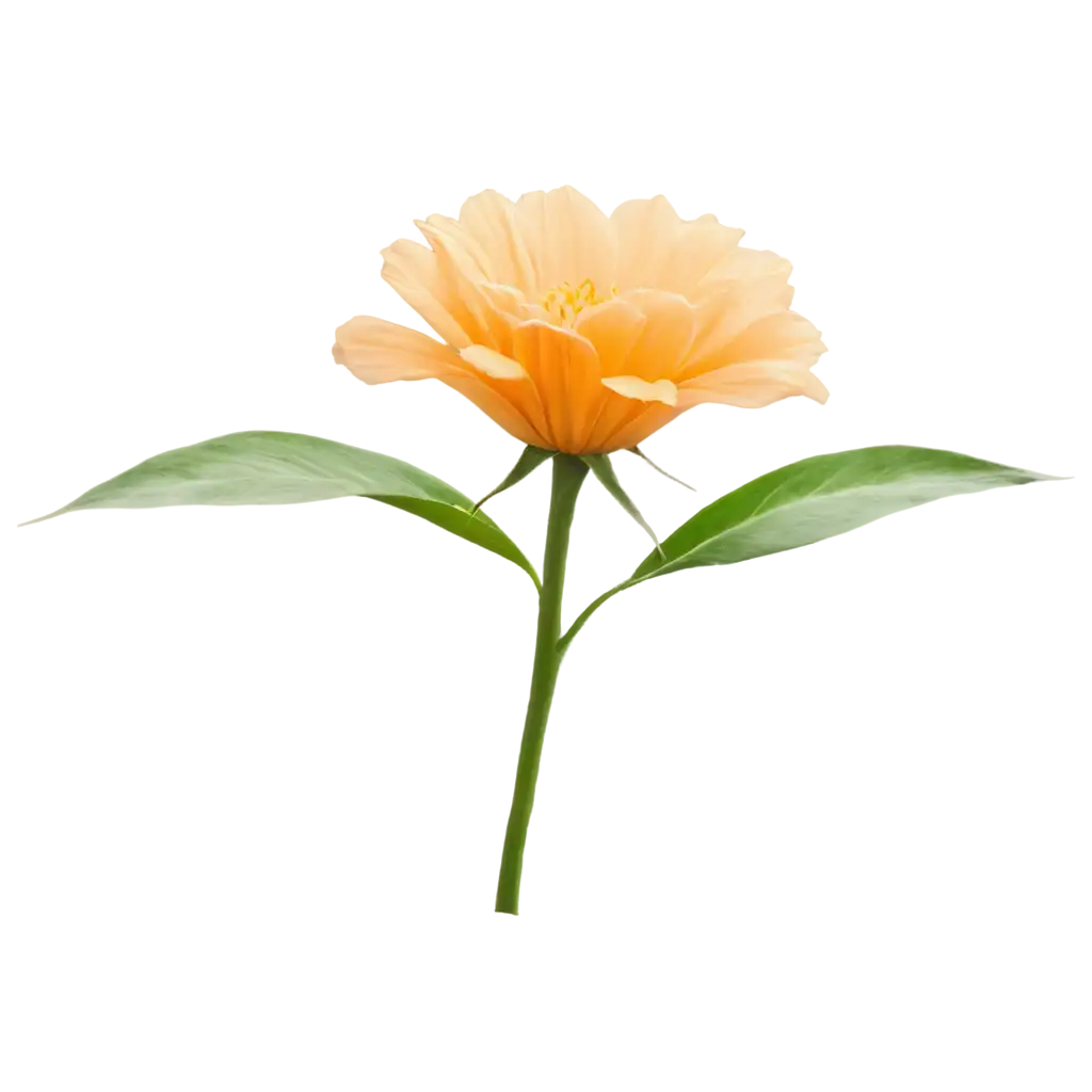 Exquisite PNG Image of a Single Beautiful Flower Enhancing Visual ...