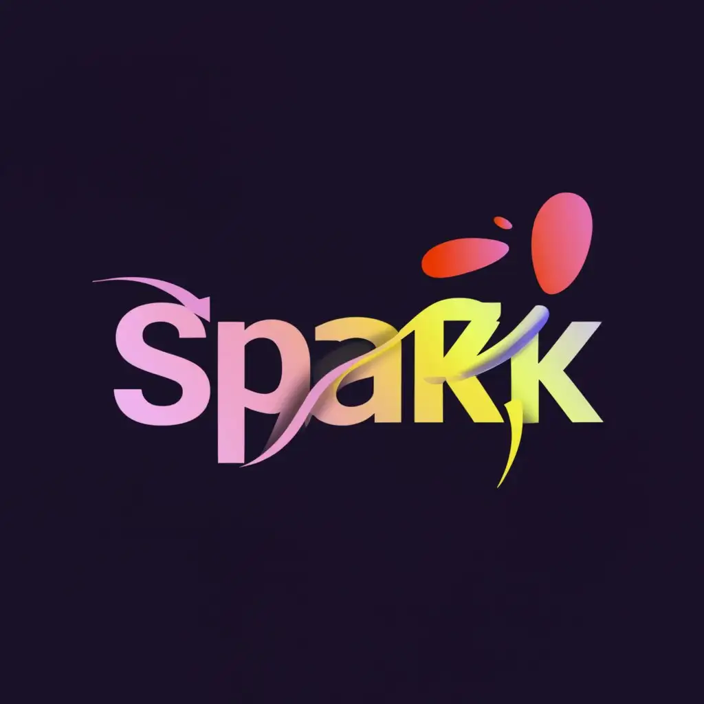 a logo design,with the text "SPARK", main symbol:FREGNANCE,Moderate,clear background
