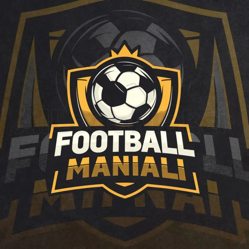 a logo design,with the text "footbal_mania", main symbol:The best football moments,complex,be used in Sports Fitness industry,clear background