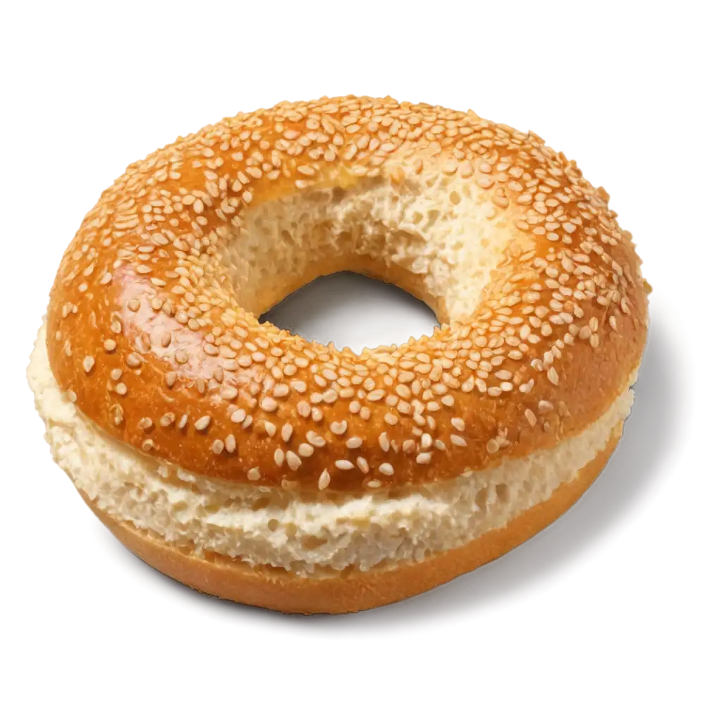 Delicious-Bagel-PNG-Image-MouthWatering-Visuals-for-Your-Content-Needs