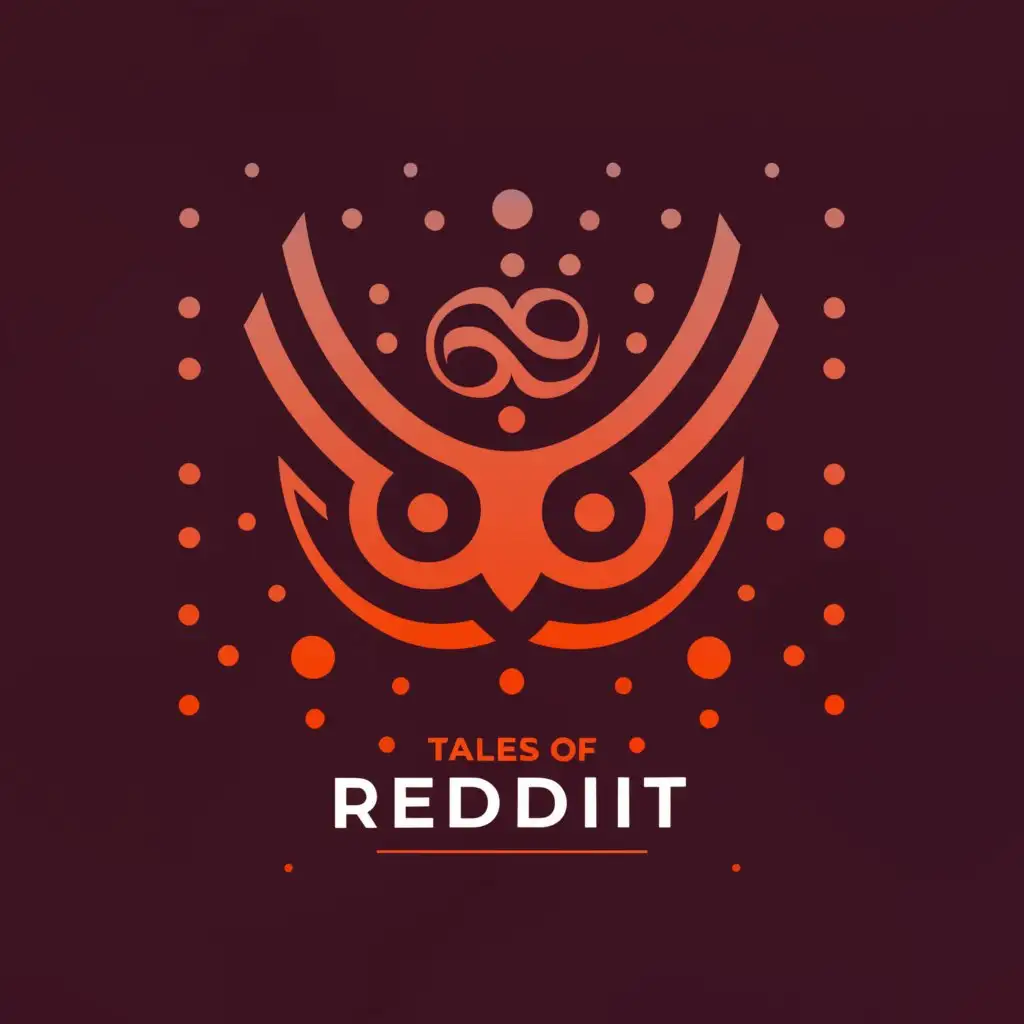 a logo design, with the text 'TALES OF REDDIT', main symbol: , complex, be used in Travel industry, clear background