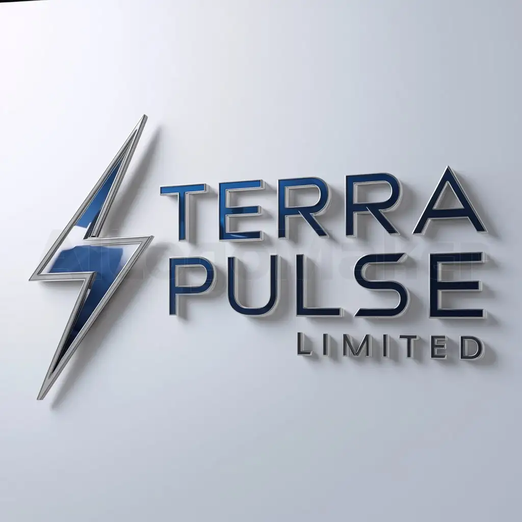 a logo design,with the text "Terra Pulse limited", main symbol:Innovation,Moderate,be used in Innovation industry,clear background