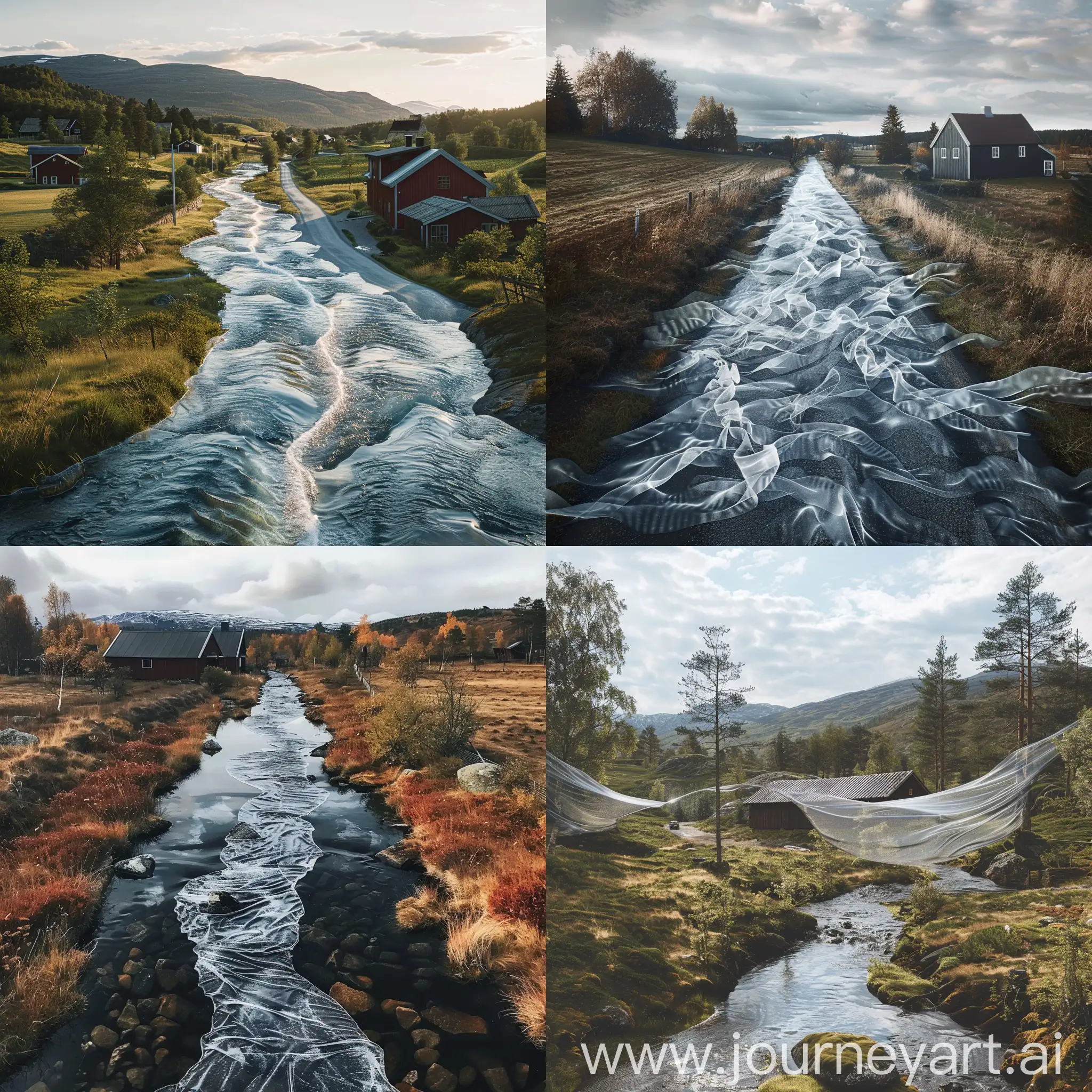 Tranquil-Nordic-Countryside-with-Floating-River