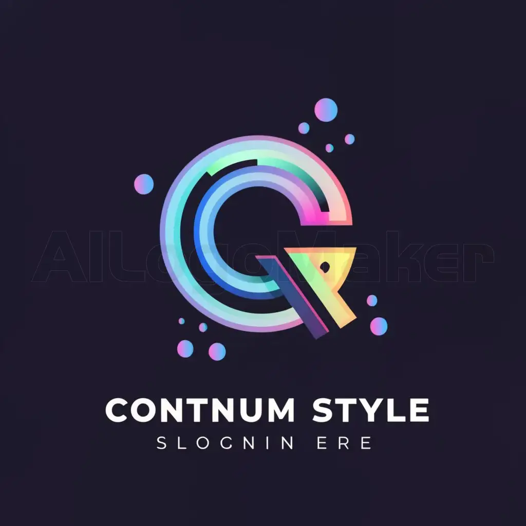 a logo design,with the text "Q of the Continuum Style", main symbol:Q,Moderate,be used in Anime canvases industry,clear background