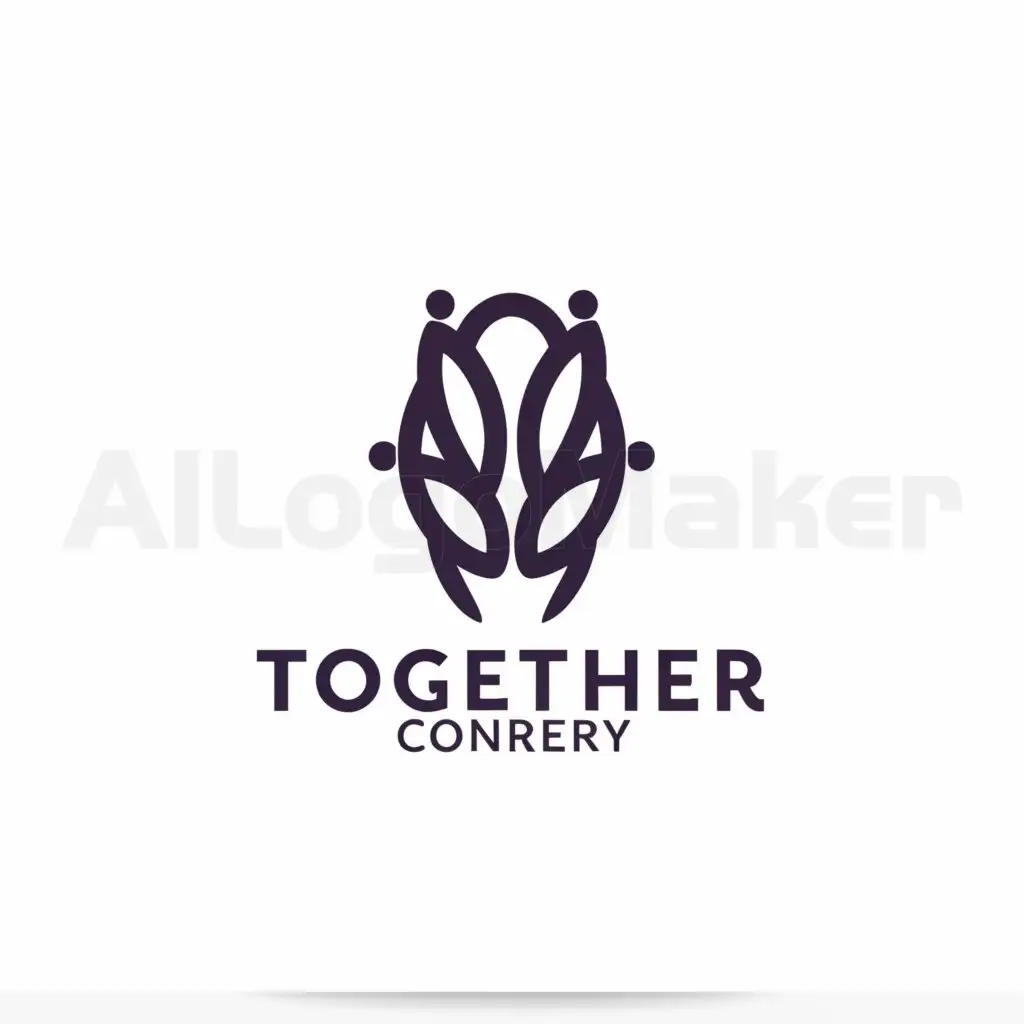 LOGO-Design-For-Together-Convey-Lice-Inspired-Symbol-for-Social-Industry
