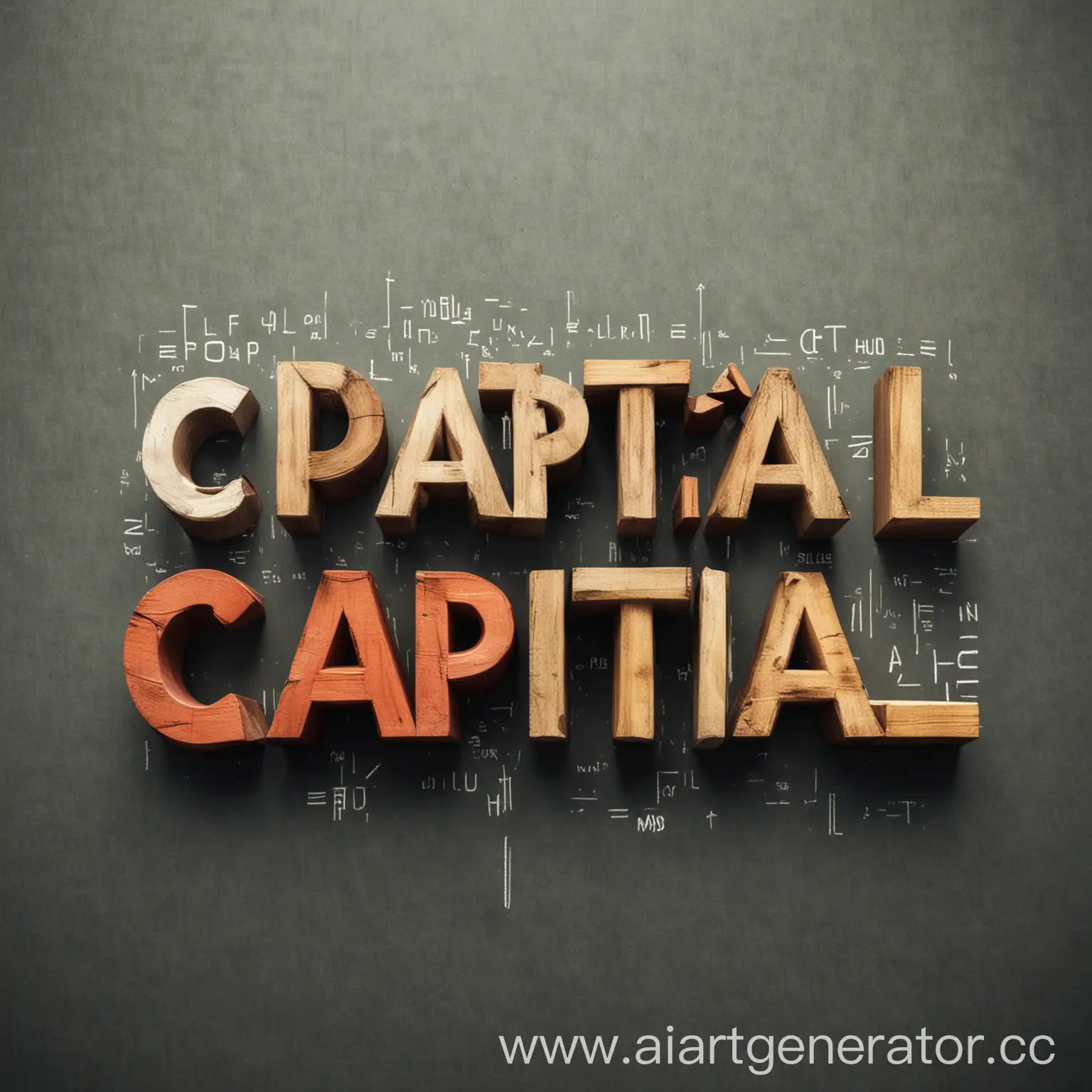 Капитал поднятый с различных темок по заработку и чтобы на изображении было слово:капитал