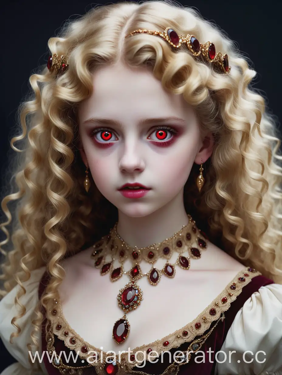 Victorian-Girl-with-Garnet-Eyes-and-Ornate-Jewelry