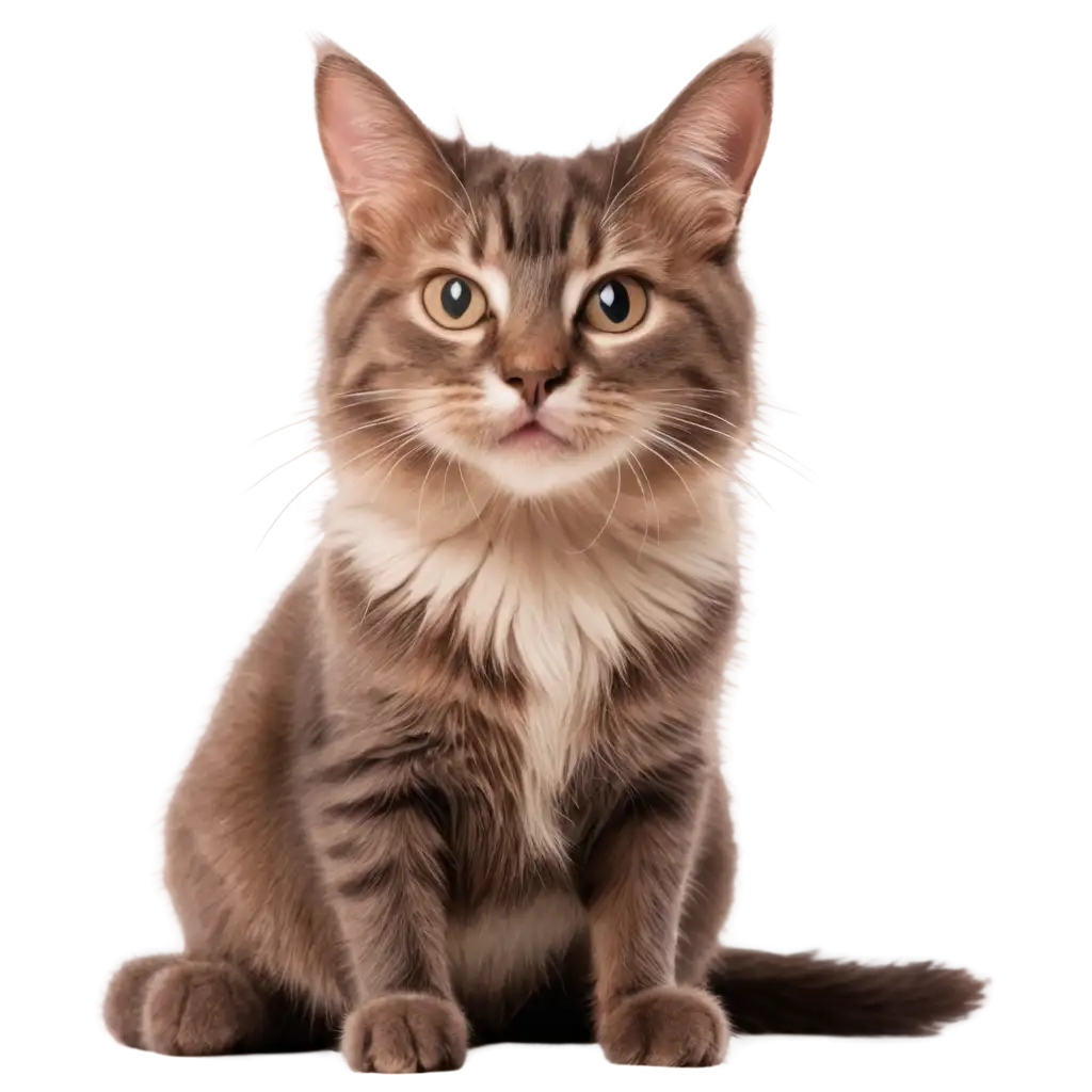 HighResolution-PNG-Image-of-a-Realistic-Cute-and-Adorable-Cat-with-a-Charming-Smile