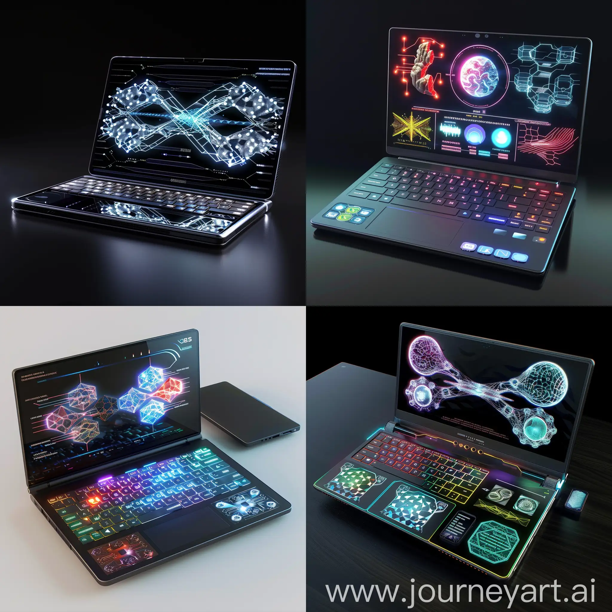 Futuristic-Quantum-Laptop-with-Holographic-Projectors-and-Neural-Interface-Chips