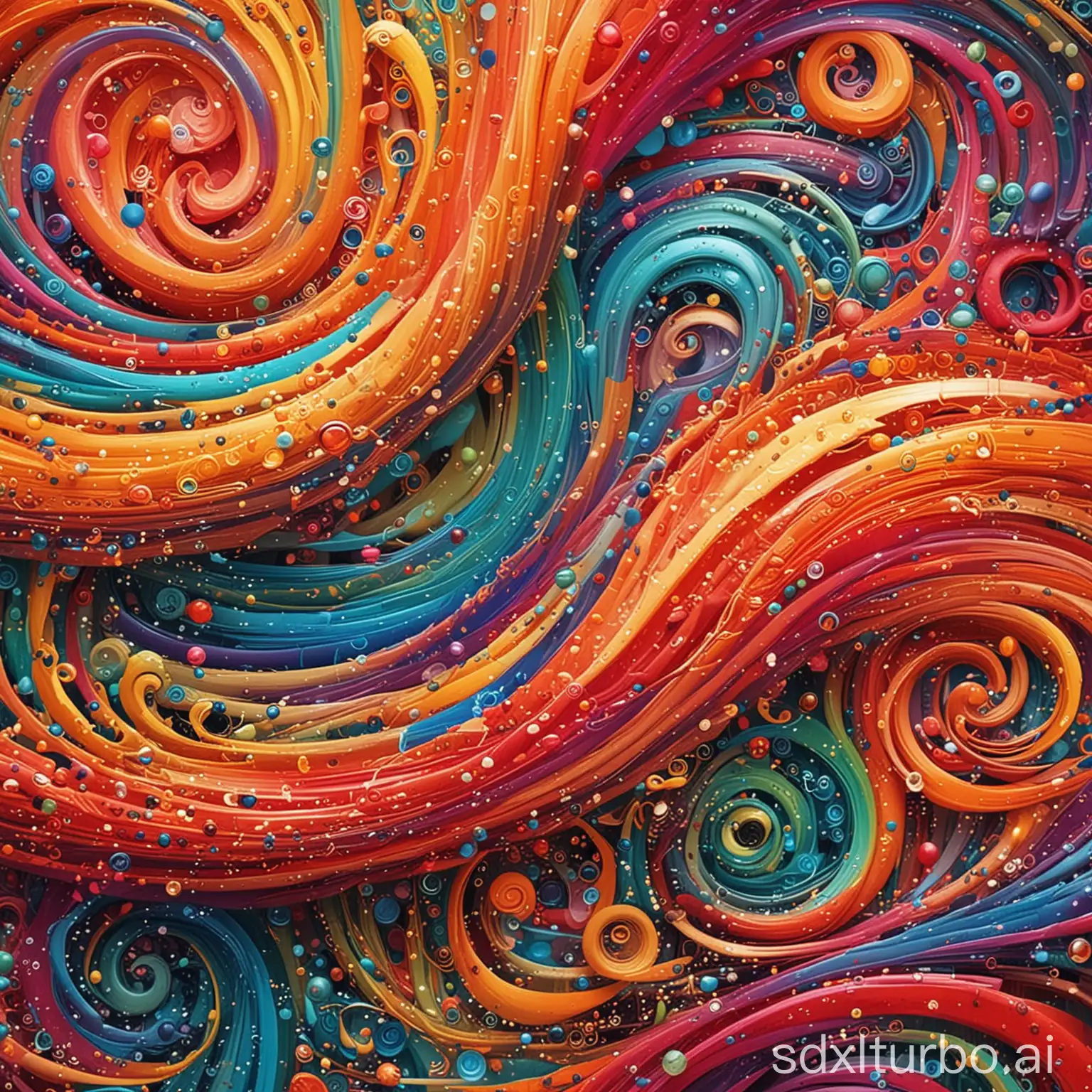 colorful background graphic with swirls