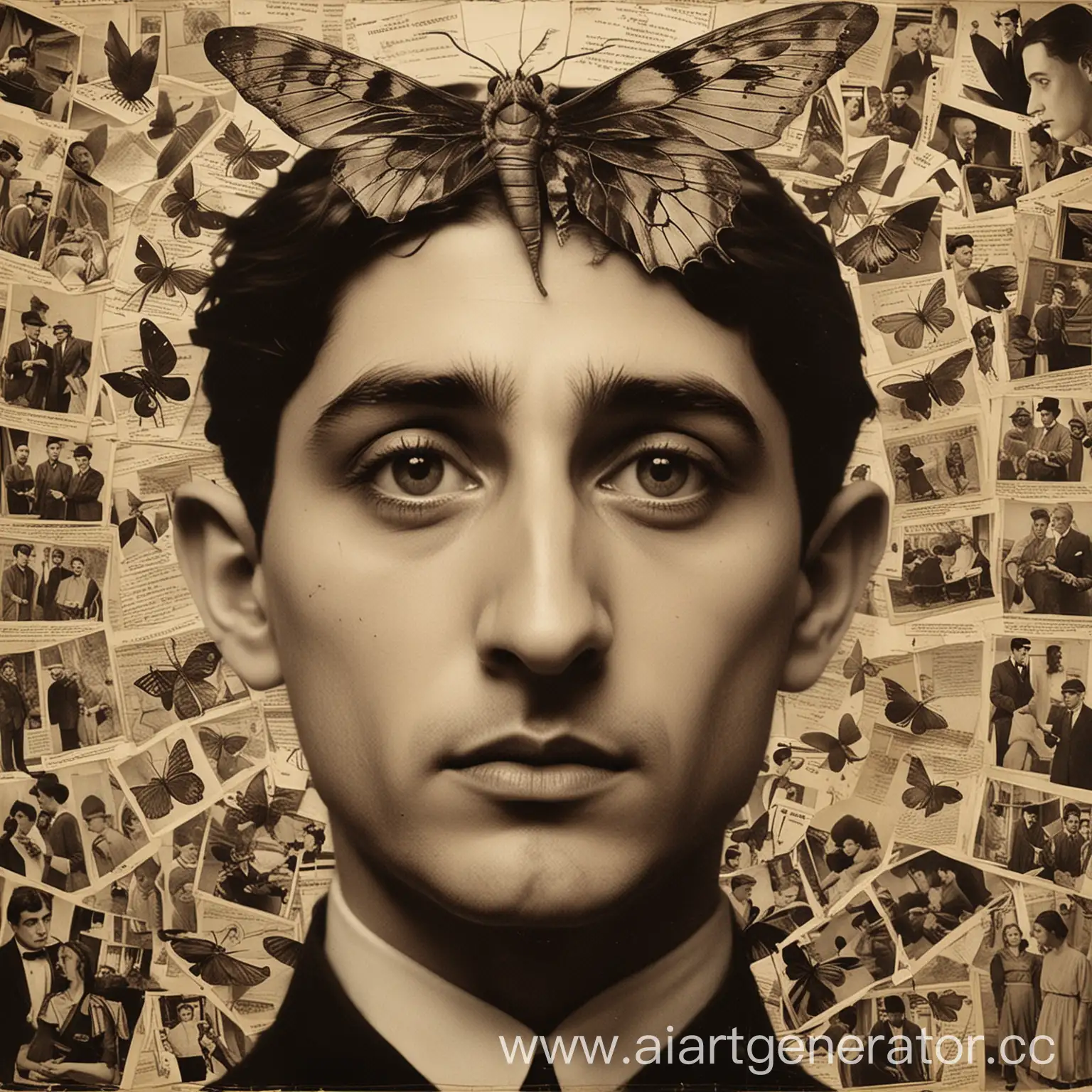Transformation-and-Isolation-Collage-Inspired-by-Kafkas-Metamorphosis