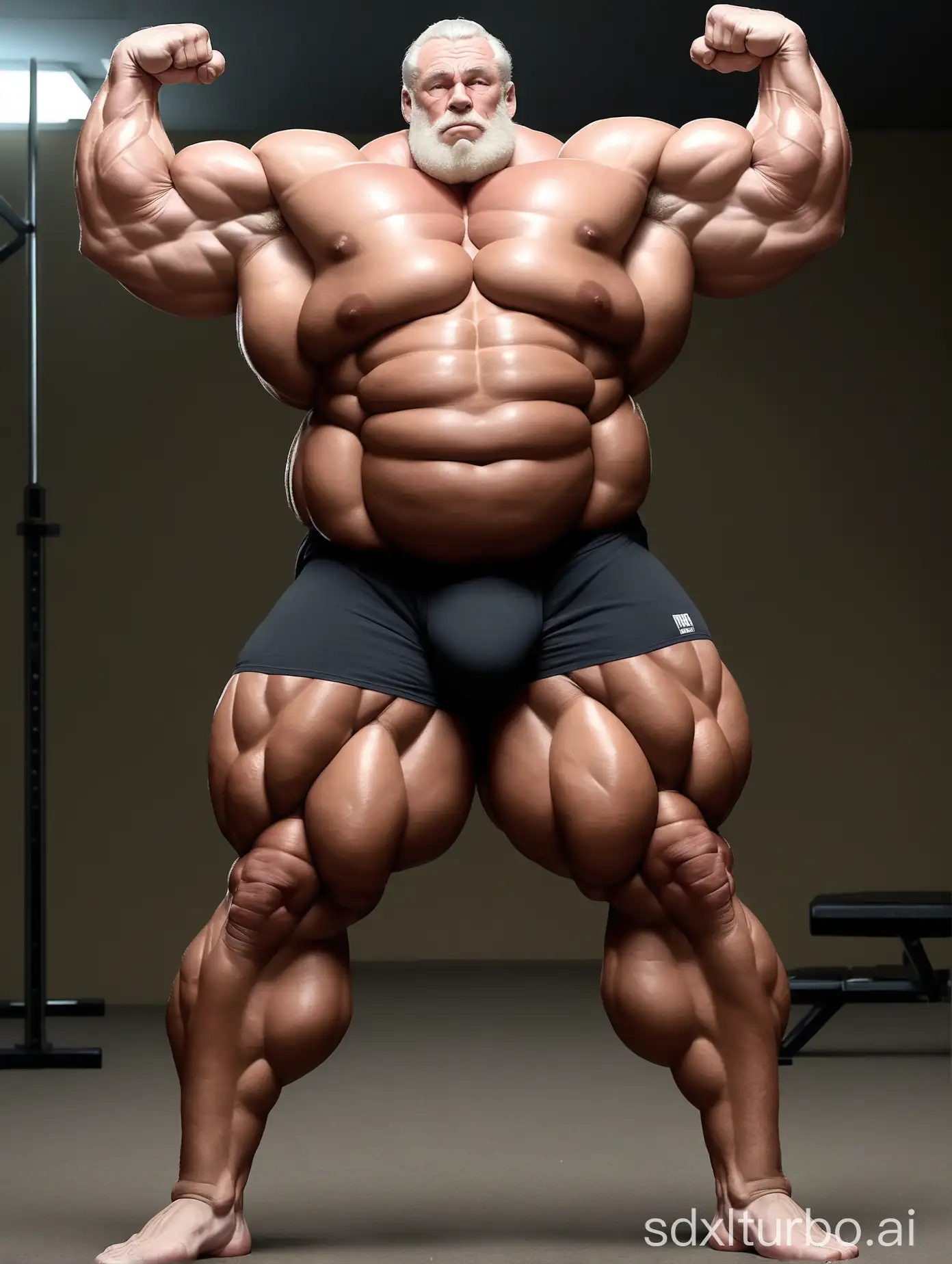 Massive-Muscle-Giant-Flexing-Biceps-Powerful-Bodybuilder-Displaying-Strength