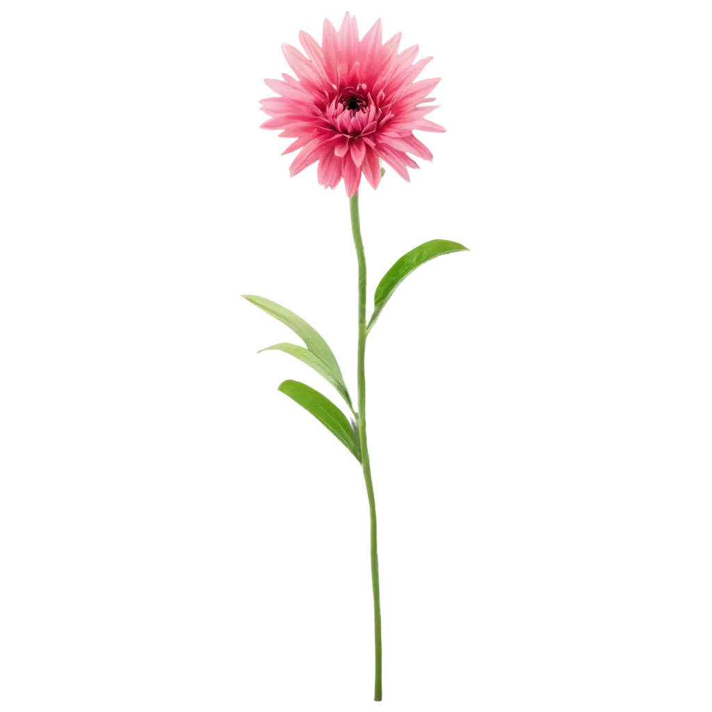 Exquisite-PNG-Rendering-of-a-Pink-Flower-Elevating-Visual-Appeal-and-Quality