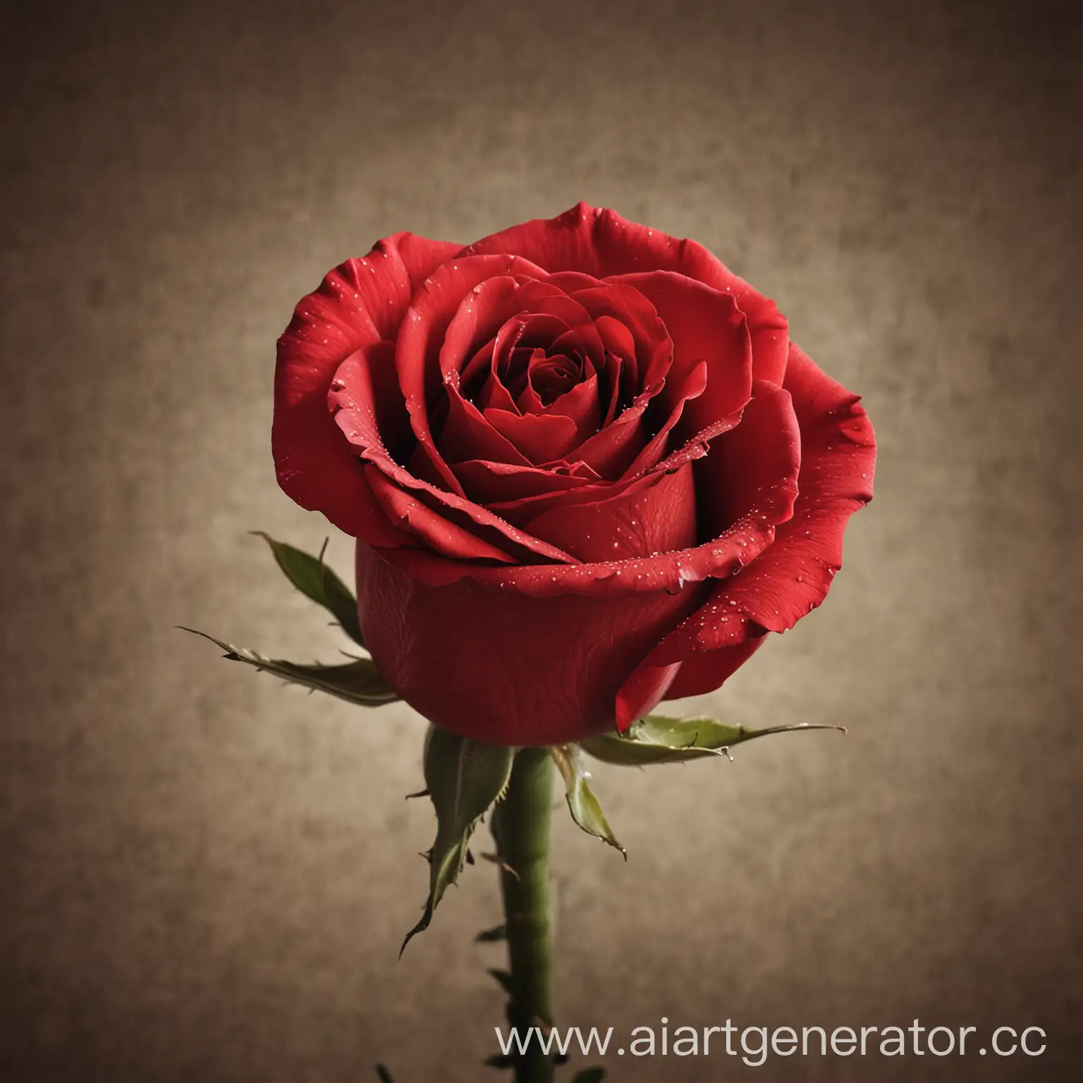 Elegant-Red-Rose-Blossom-Vibrant-Floral-Photography