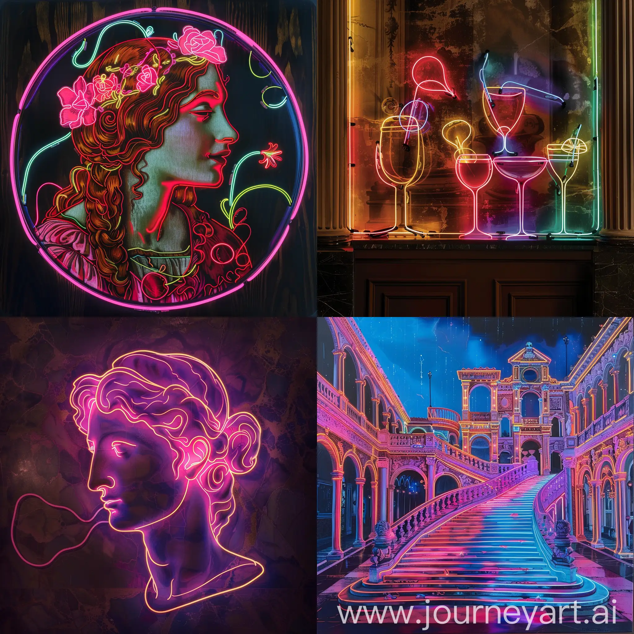 Vibrant-Neon-Portrait-by-Gentile-Bellini-Illuminated-Art-in-916-Aspect-Ratio