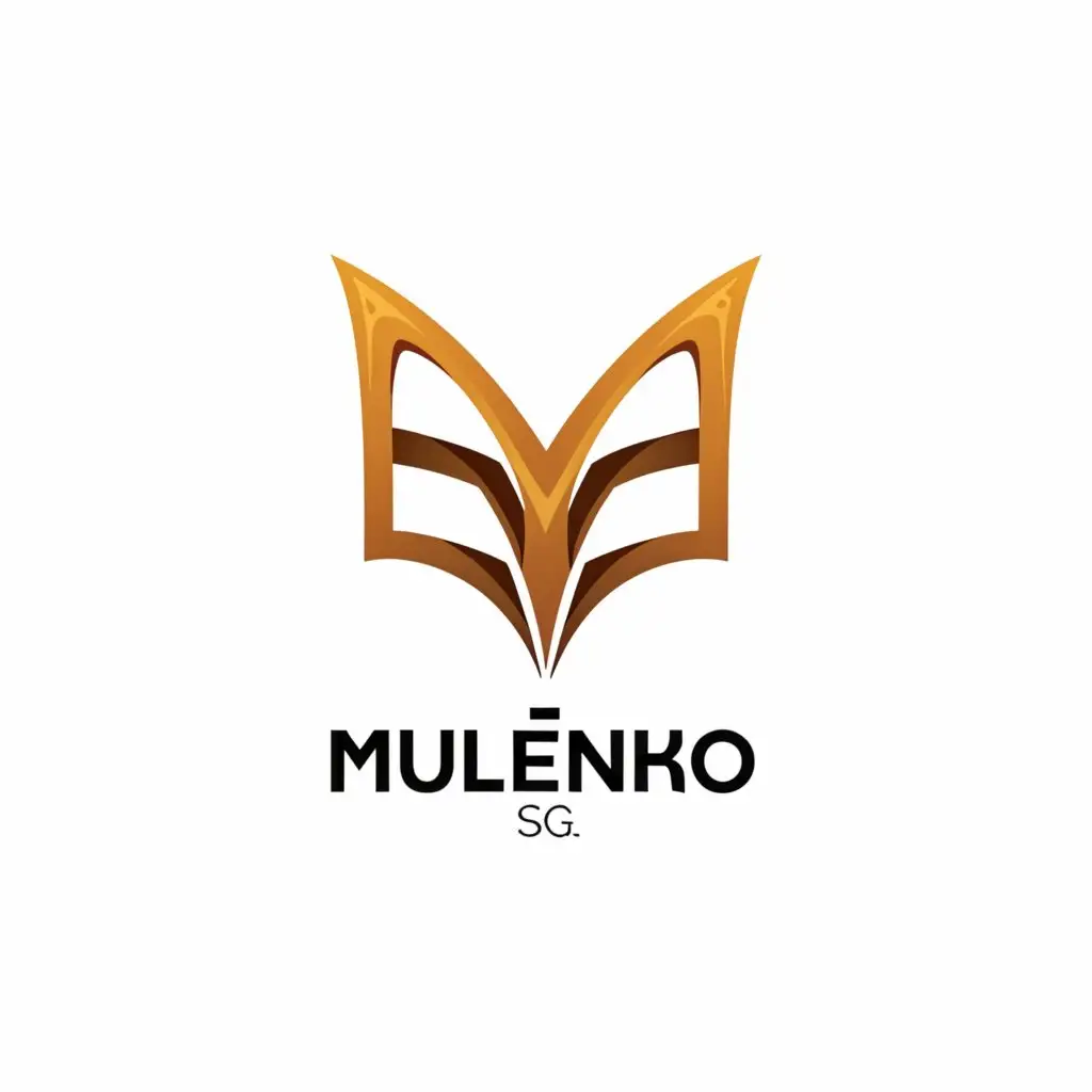 a logo design,with the text "Mulenko S.G.", main symbol:3D,Moderate,be used in Technology industry,clear background
