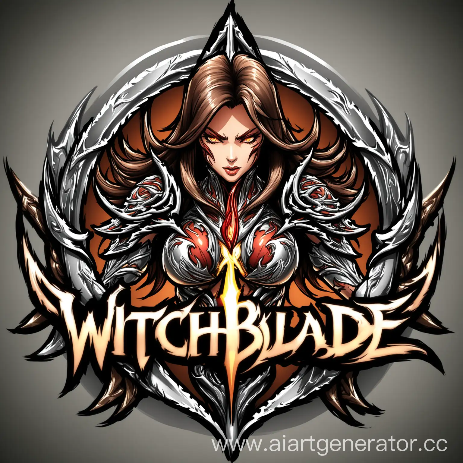 Powerful-Witchblade-Logo-Illustration