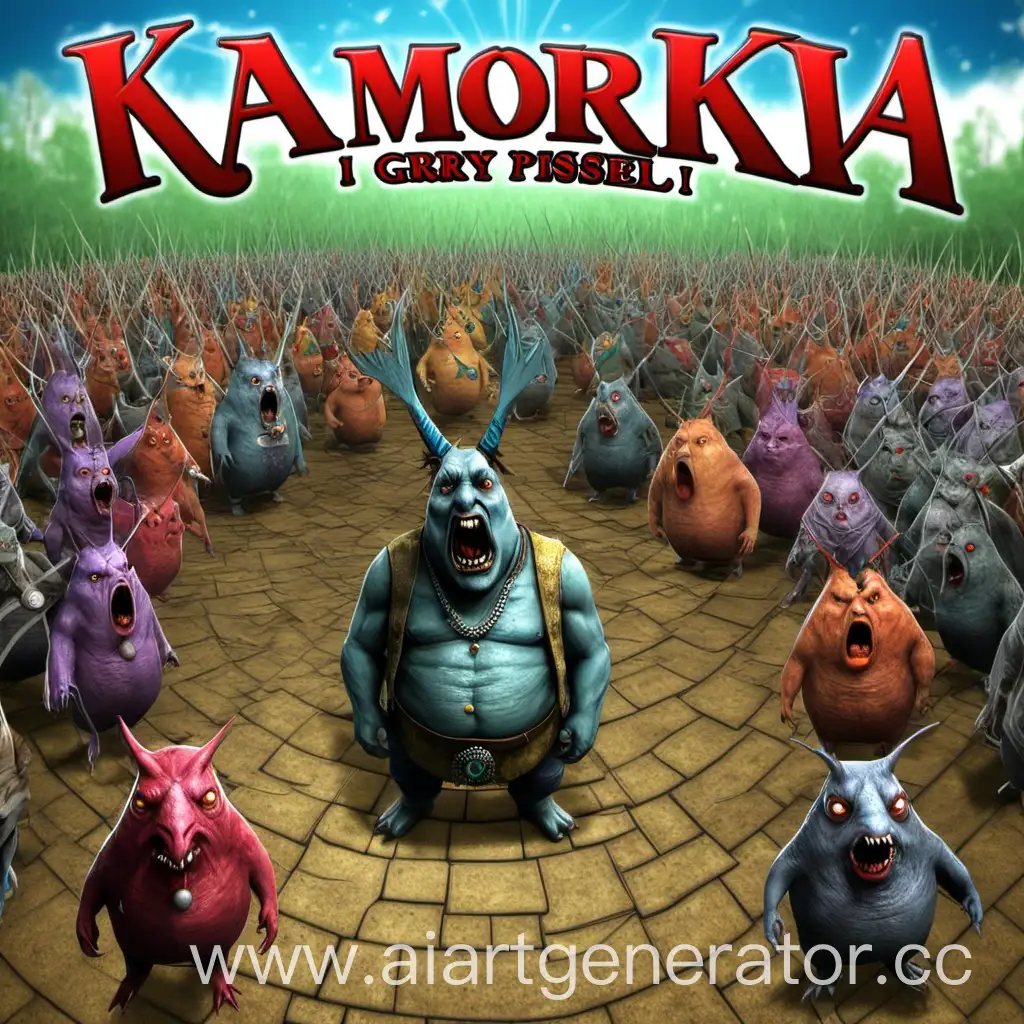 Colorful-Pixel-Art-Kamorka-Games