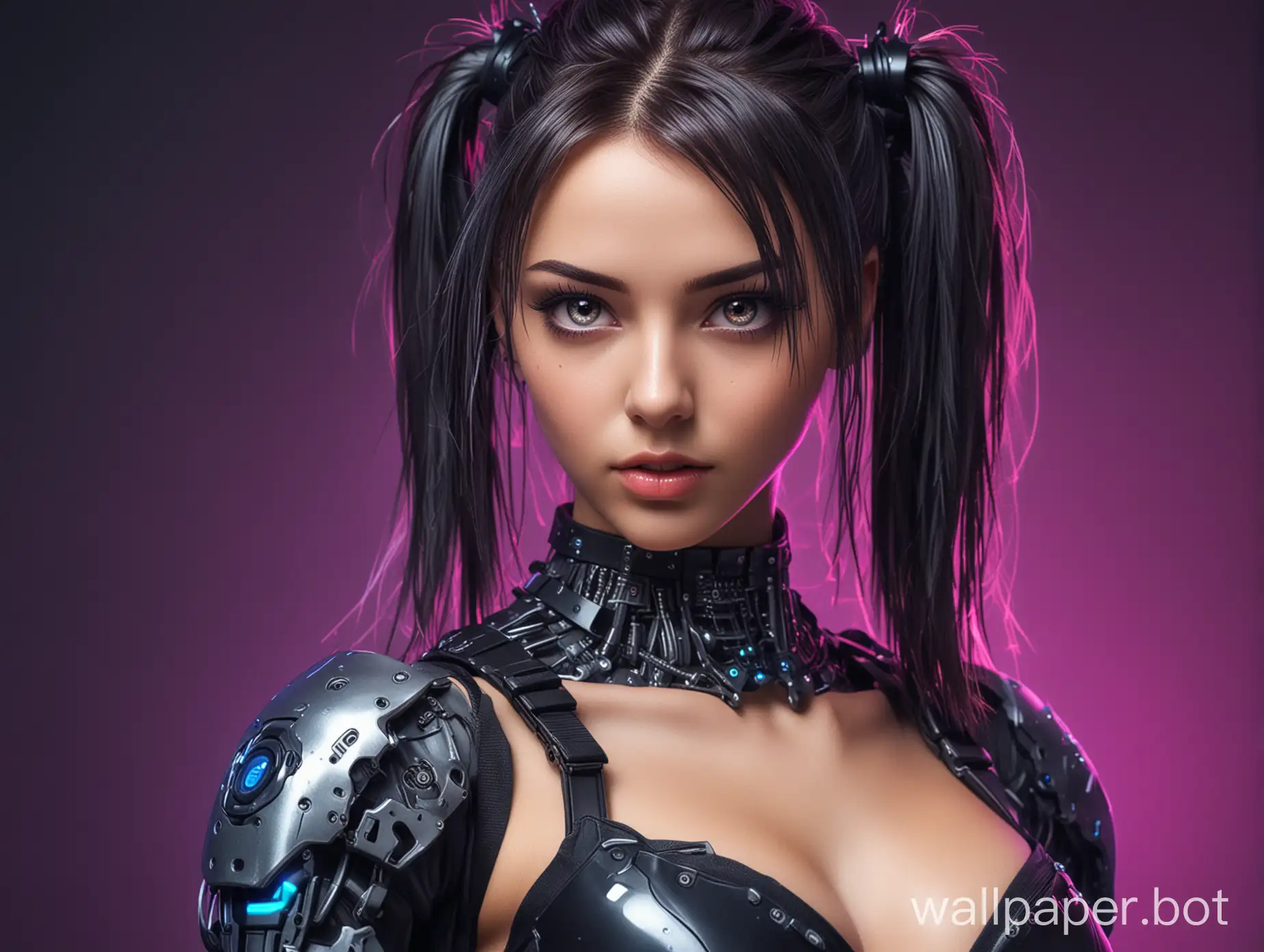 Futuristic-Cyberpunk-Woman-in-Neon-Cityscape