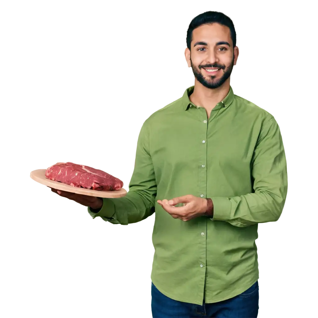 Muslim-Man-Holding-Beef-PNG-Symbol-of-Cultural-Identity-and-Dietary-Choices