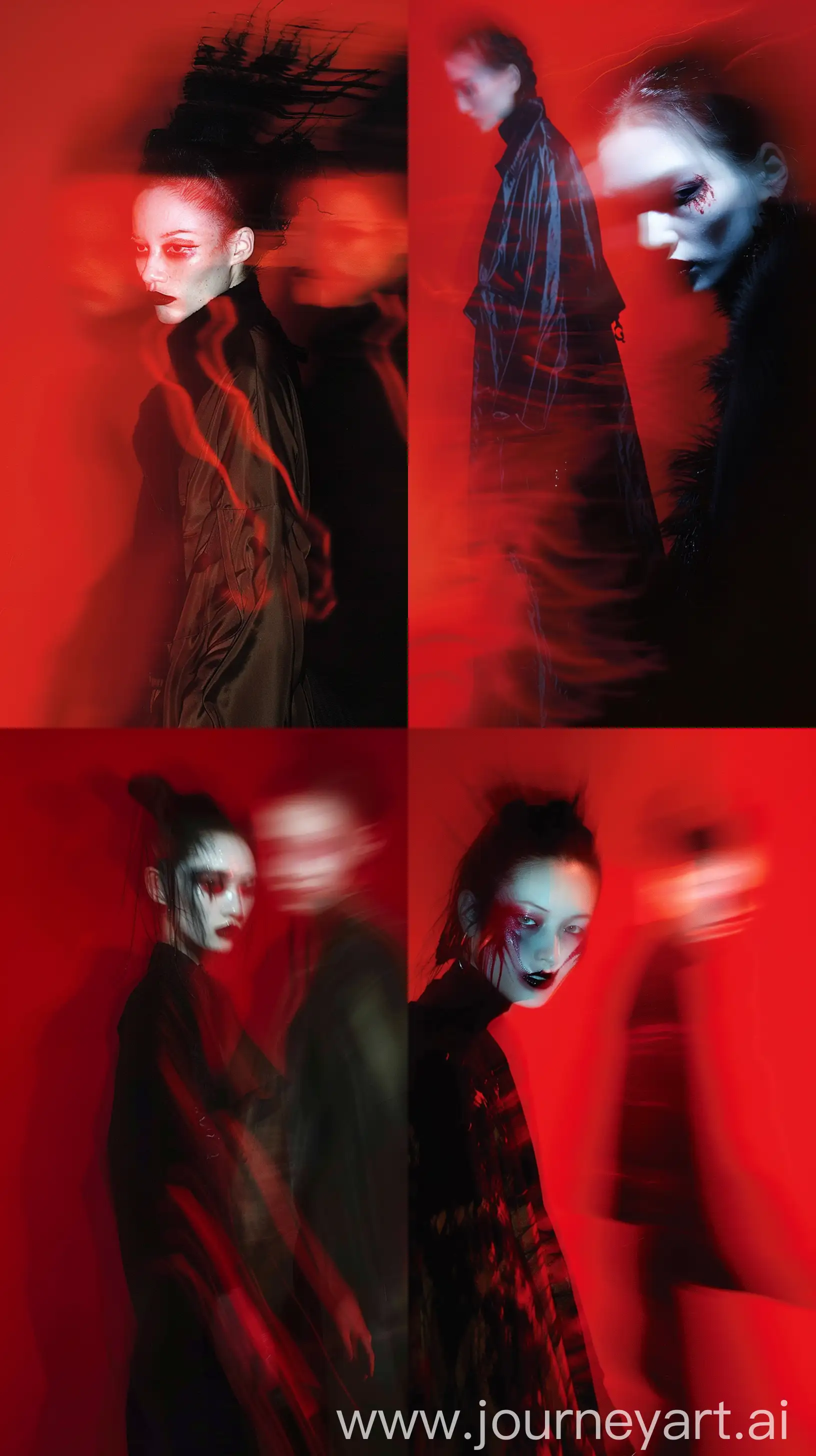 Ethereal-Balenciaga-Fashion-Haunting-Nocturnal-Scene-with-Blurred-Female-Figures